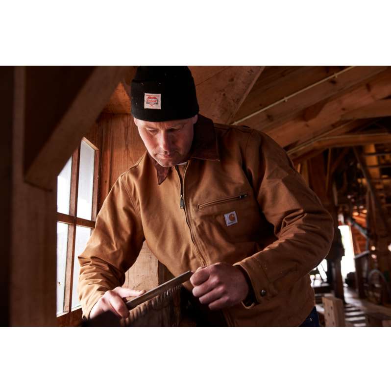 Carhartt  undefined Relaxed Fit Duck Blanket Lined Detroit Jacket