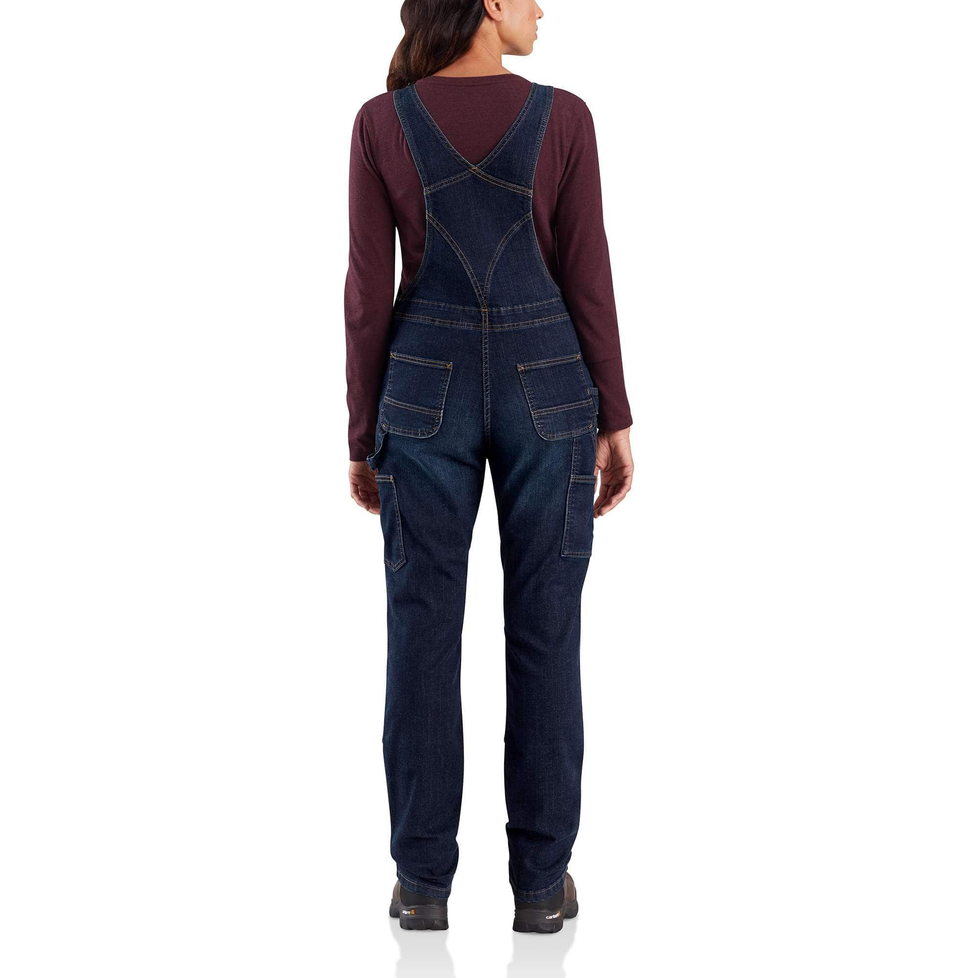 Additional thumbnail 1 of Rugged Flex™ Denim Double Front Bib Overalls