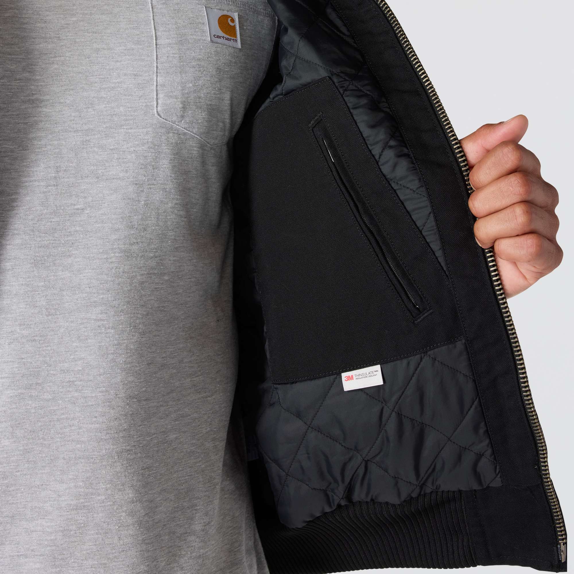 Additional thumbnail 5 of Loose Fit Washed Duck Insulated Active Jac