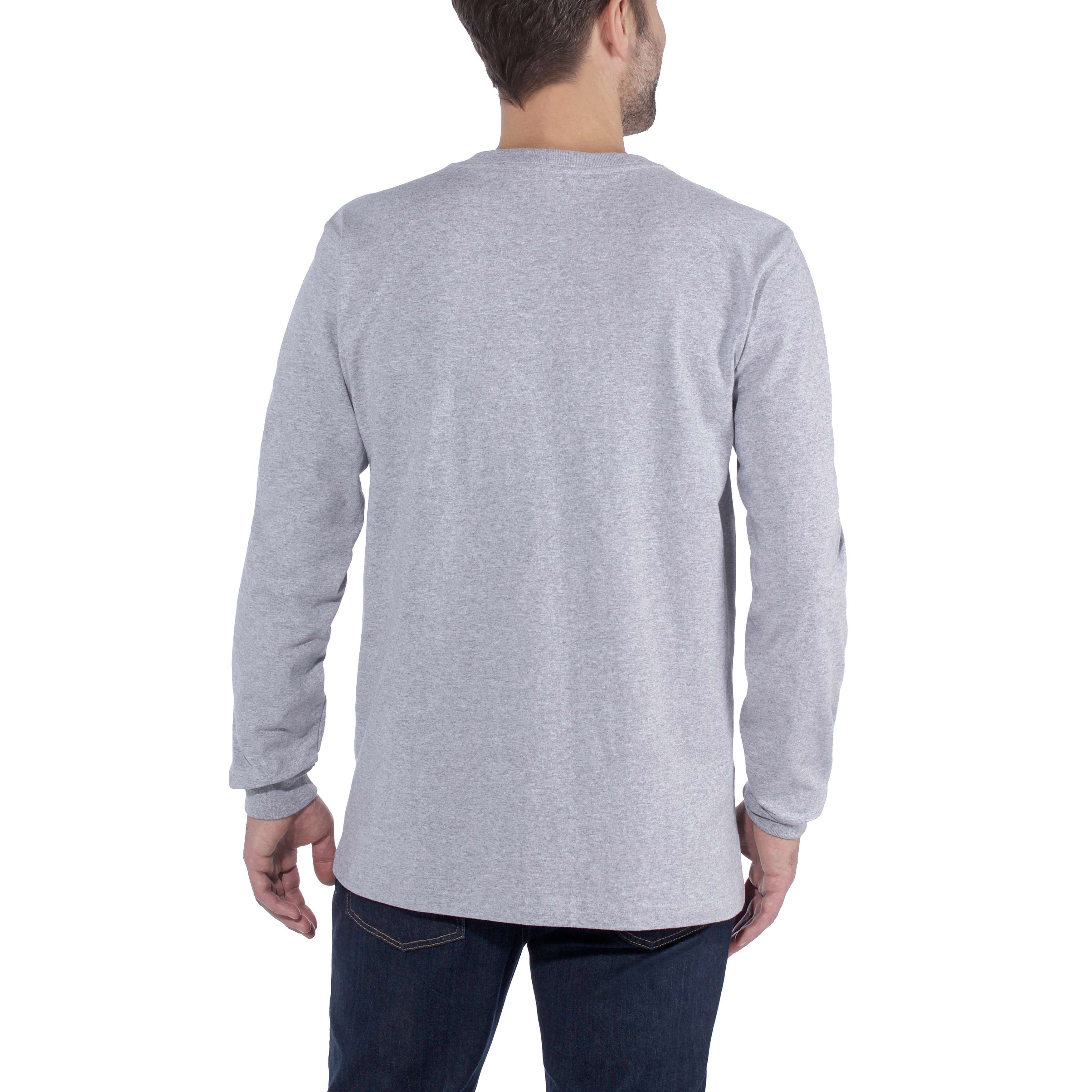 Additional thumbnail 2 of Relaxed Fit Heavyweight Long-Sleeve Logo Graphic T-Shirt