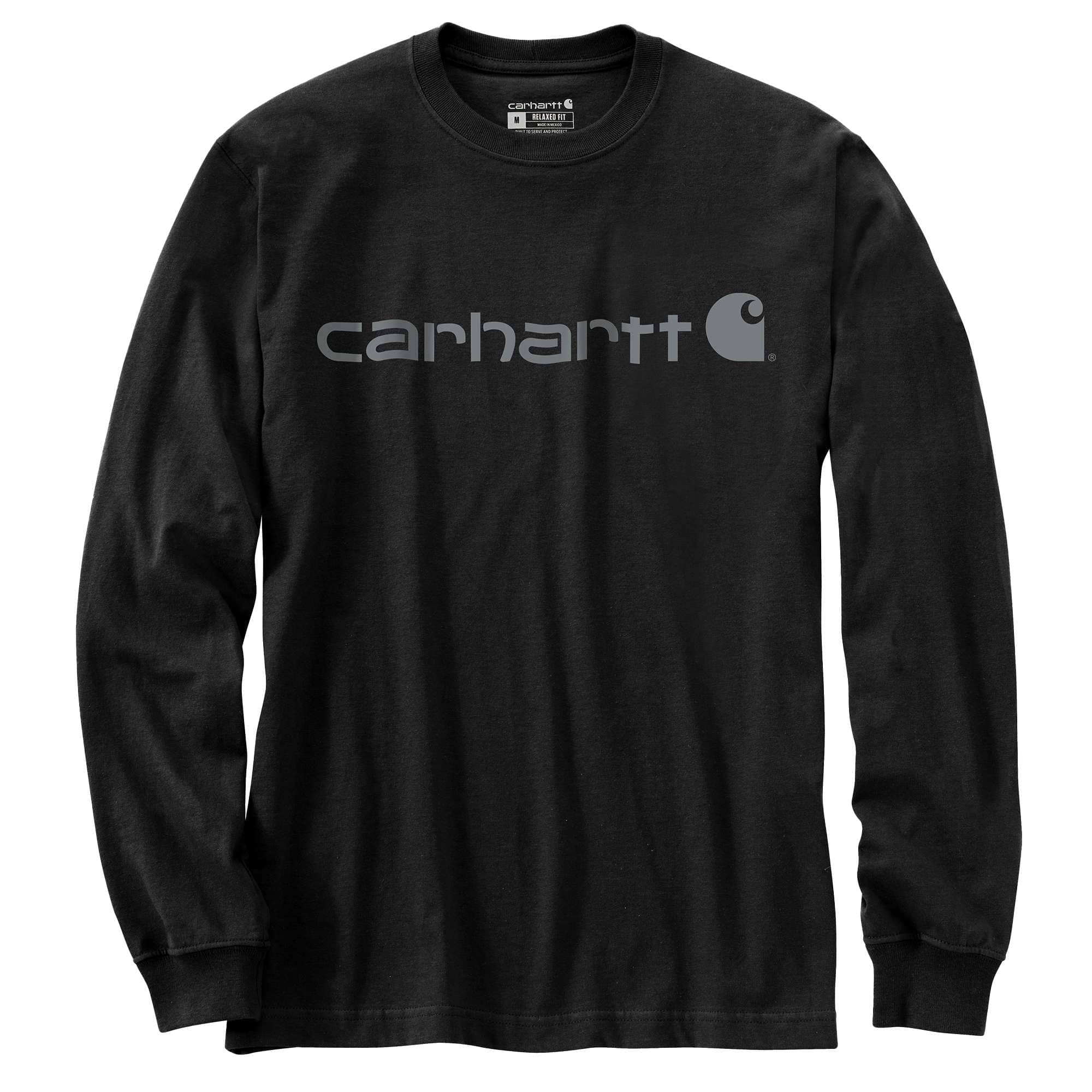 Carhartt Locker sitzendes Dearborn-Langarmshirt mit Logo