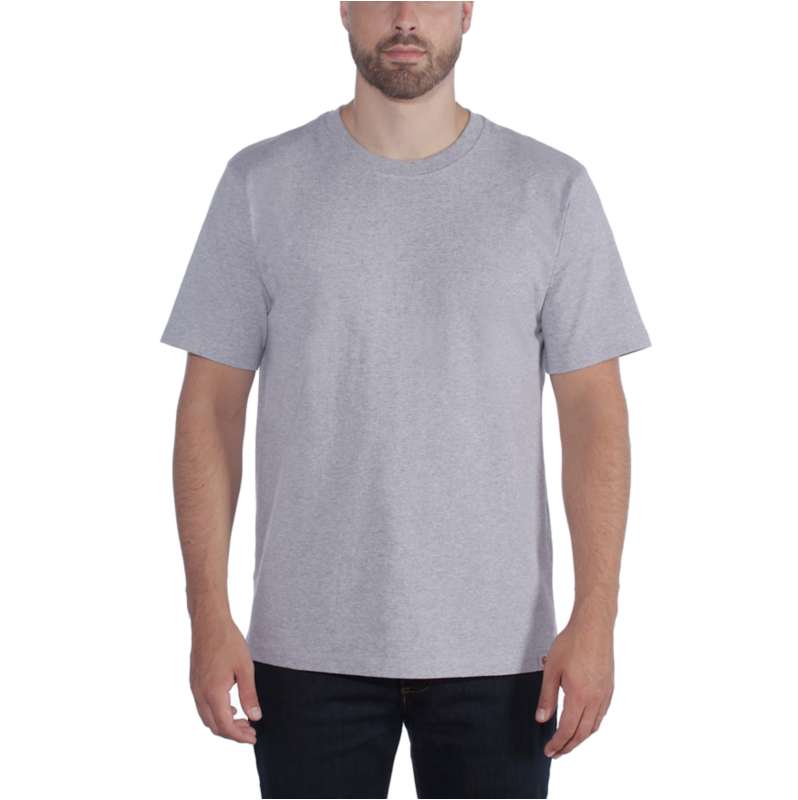 Carhartt  Heather Gray Relaxed Fit Heavyweight Short-Sleeve T-Shirt