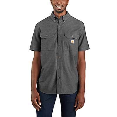 Carhartt LOOSE FIT MIDWEIGHT CHAMBRAY SHORT-SLEEVE SHIRT - front