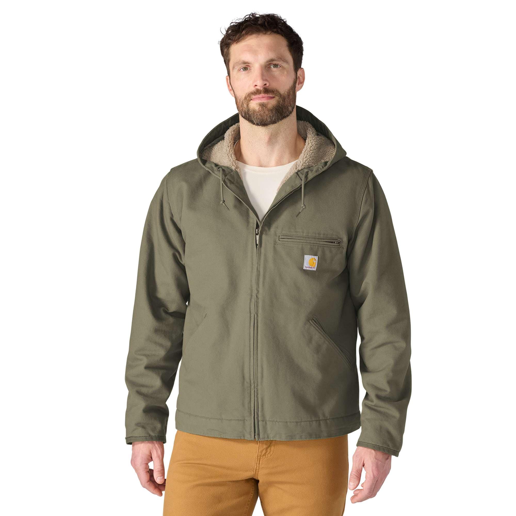 Carhartt Sierra jack van gewassen duck-materiaal