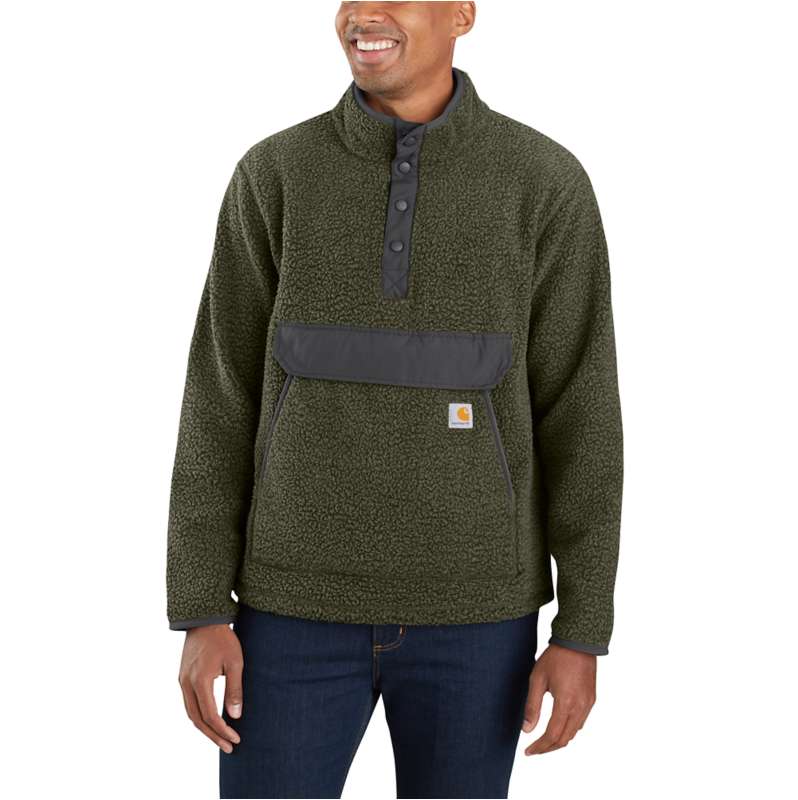 Carhartt  Basil Heather Relaxed Fit Fleece Pullover