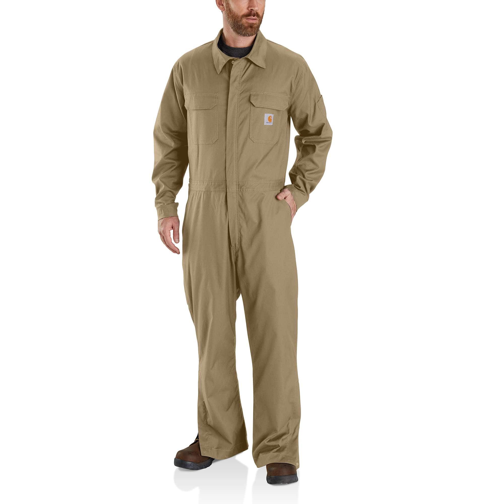 CARHARTT, Salopette Camel Homme