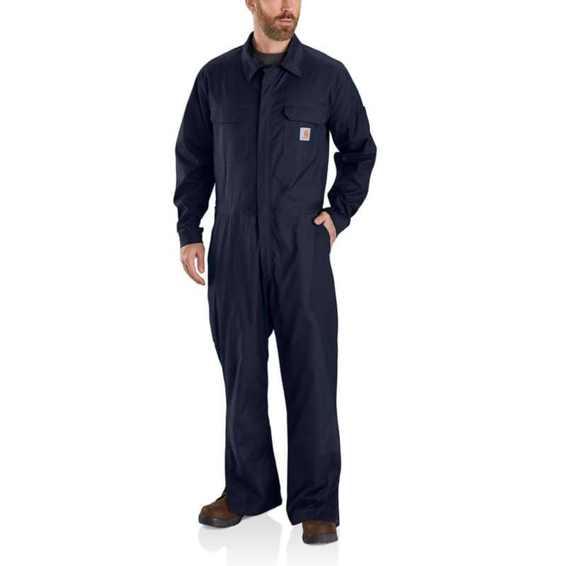 Carhartt  Navy Rugged Flex™ Canvas Coverall