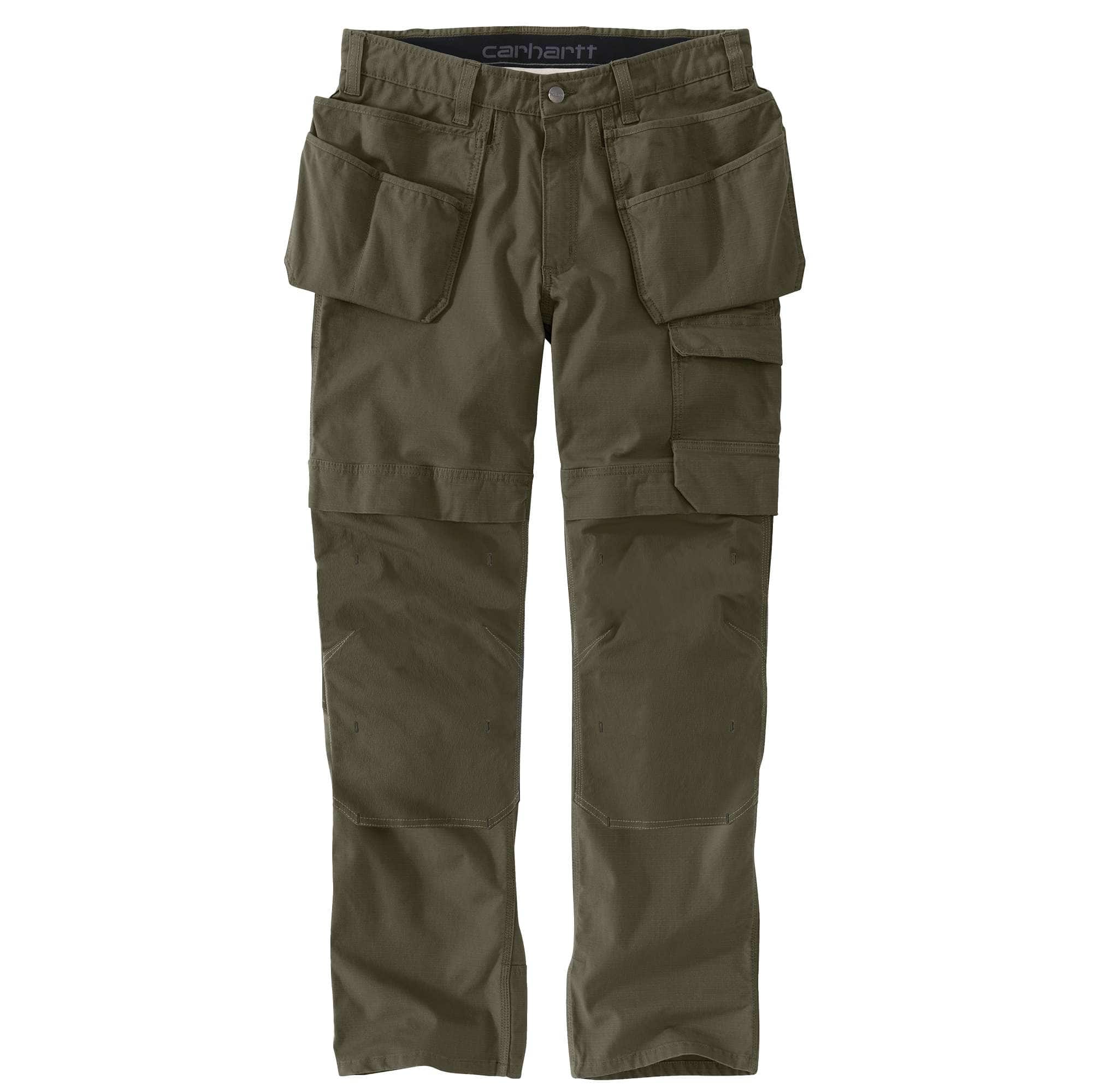 Carhartt Relaxed Straight Steel Rugged Flex™ Ripstop Double-Front Cargo Trousers