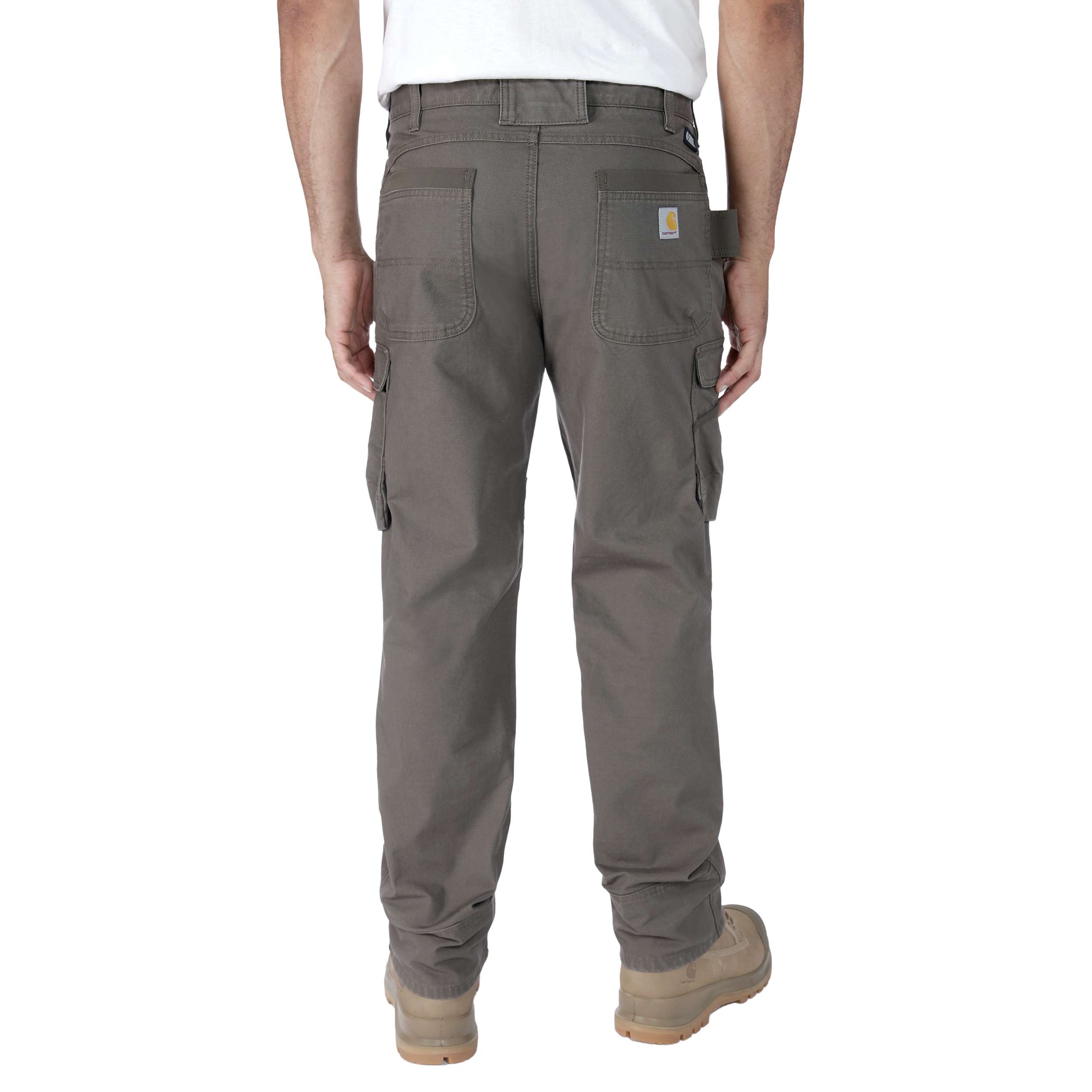 Additional thumbnail 3 of Relaxed Straight Steel Rugged Flex™ Ripstop Double-Front Cargo Pant