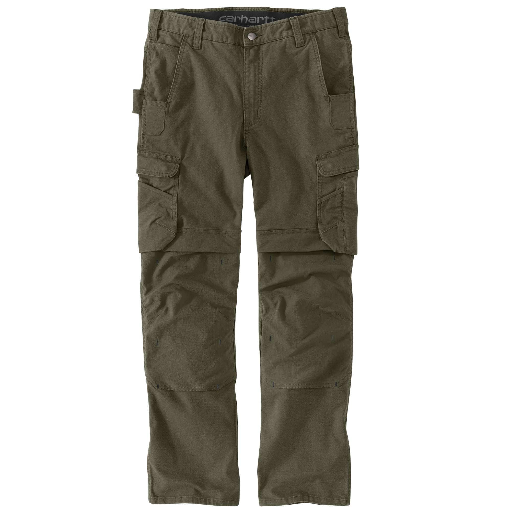 Carhartt Relaxed Straight Steel Rugged Flex™ Ripstop Double-Front Cargo Trousers