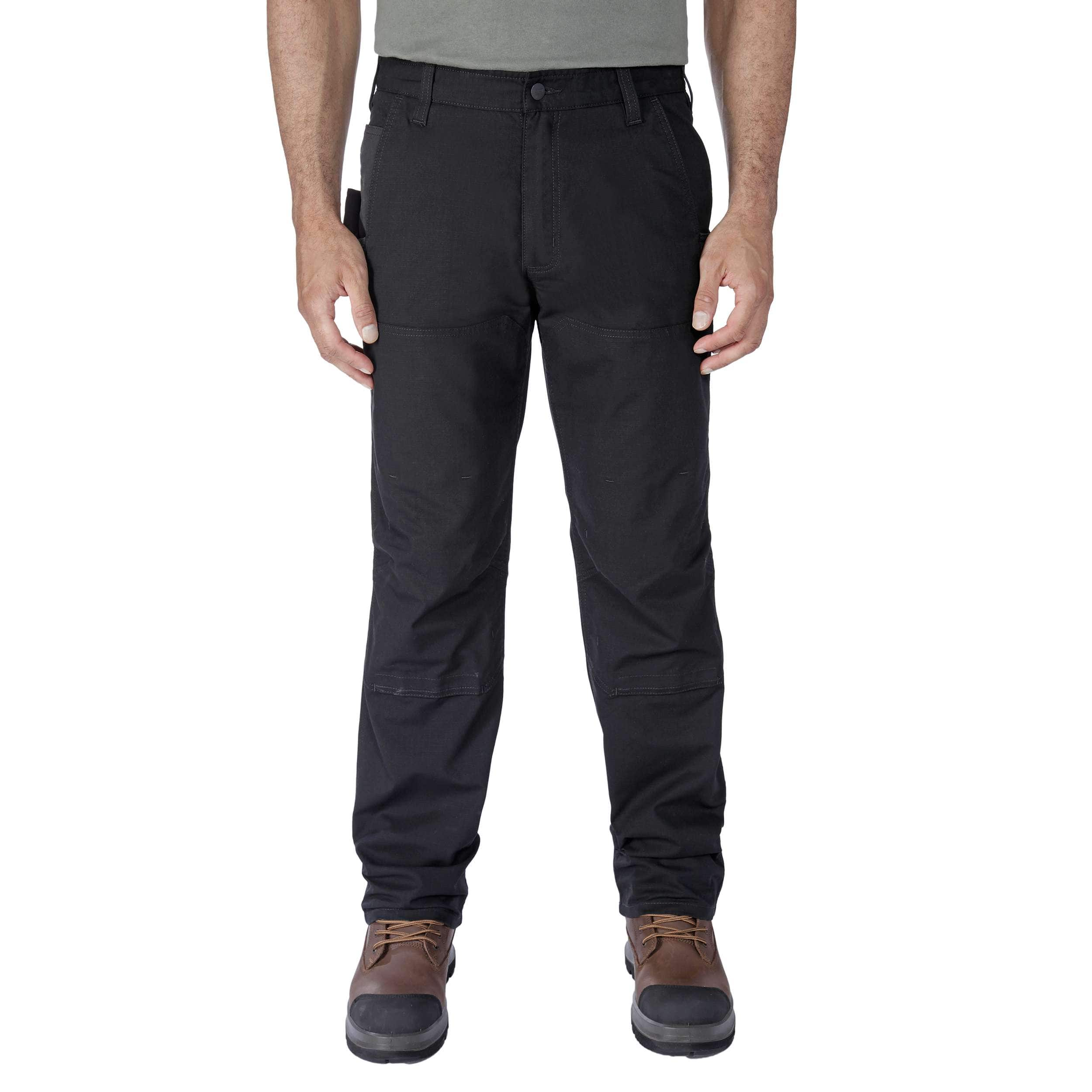 Carhartt Men's Rugged Flex Relaxed Fit Ripstop Cargo Fleece-Lined Work Pant