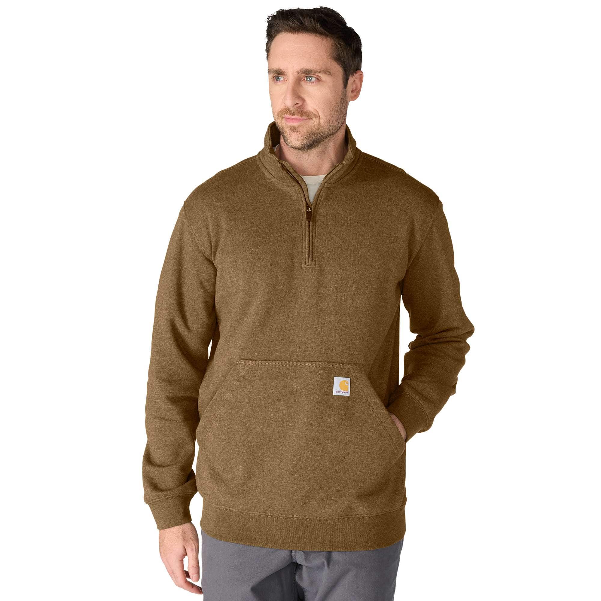 Carhartt Marquette 1/4-Zip Mock-Neck Sweatshirt