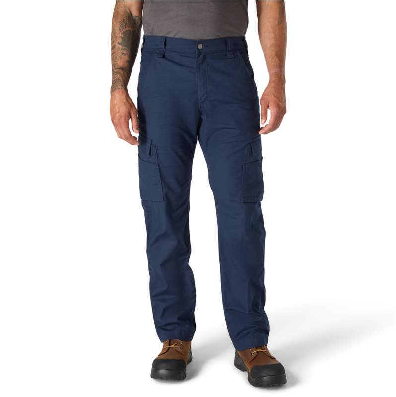 Carhartt  Navy Force™ ripstop cargobroek met relaxte pasvorm en rechte pijpen