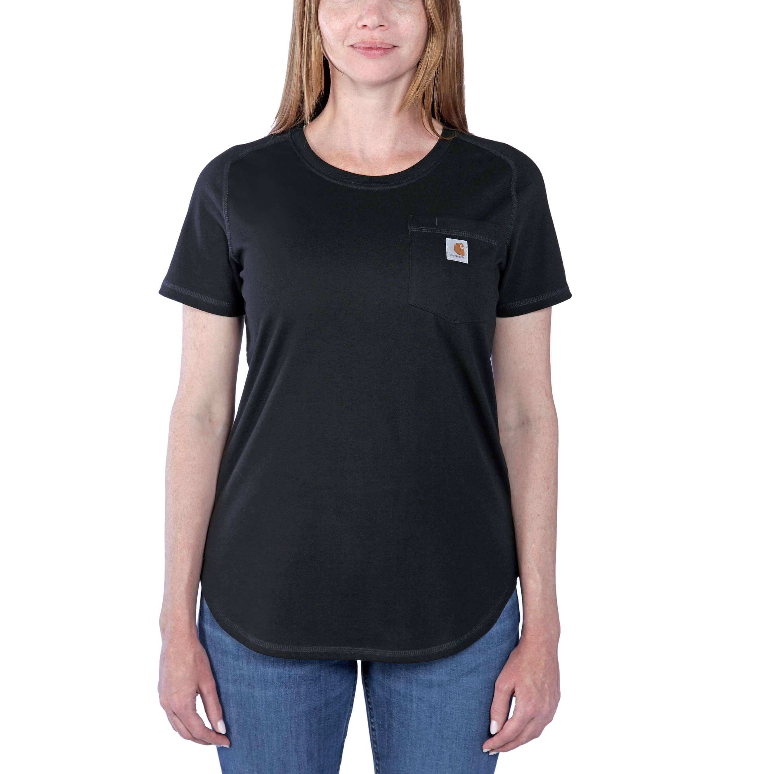  Carhartt Women's Force Relaxed Fit Midweight Pocket T