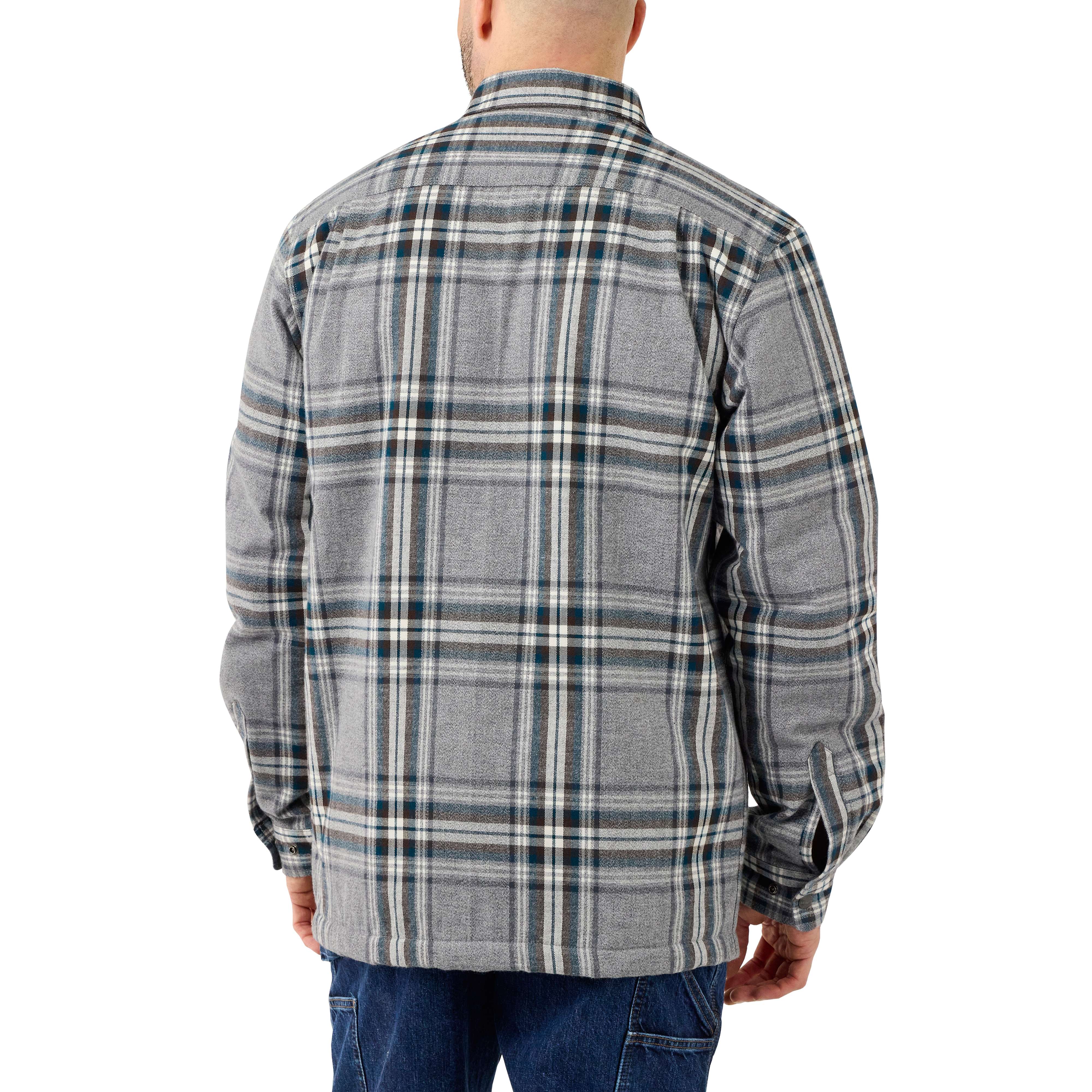 Additional thumbnail 3 of Relaxed Fit Heavyweight Flannel Sherpa-Lined Shirt Jac