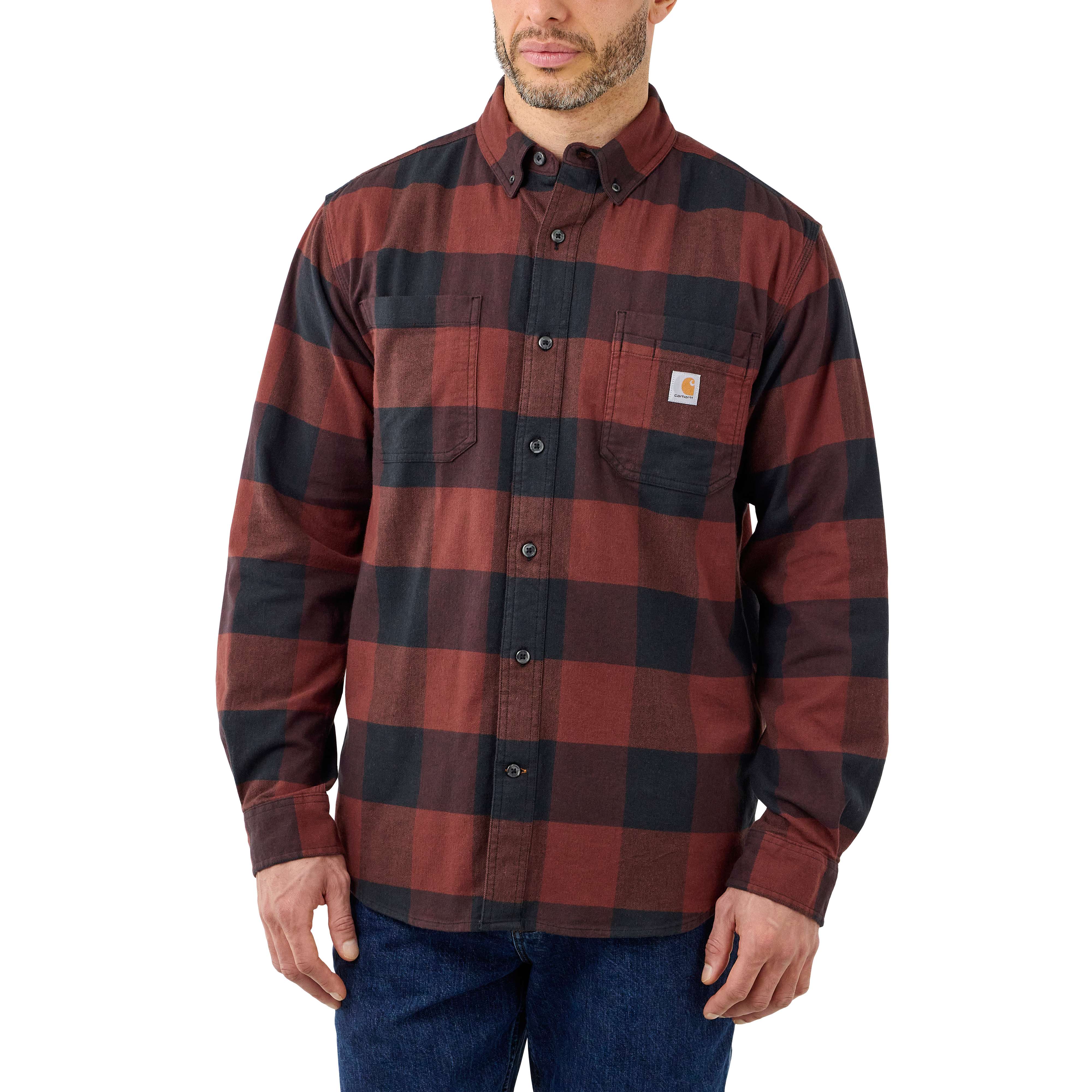 Carhartt men's hotsell plaid shirt