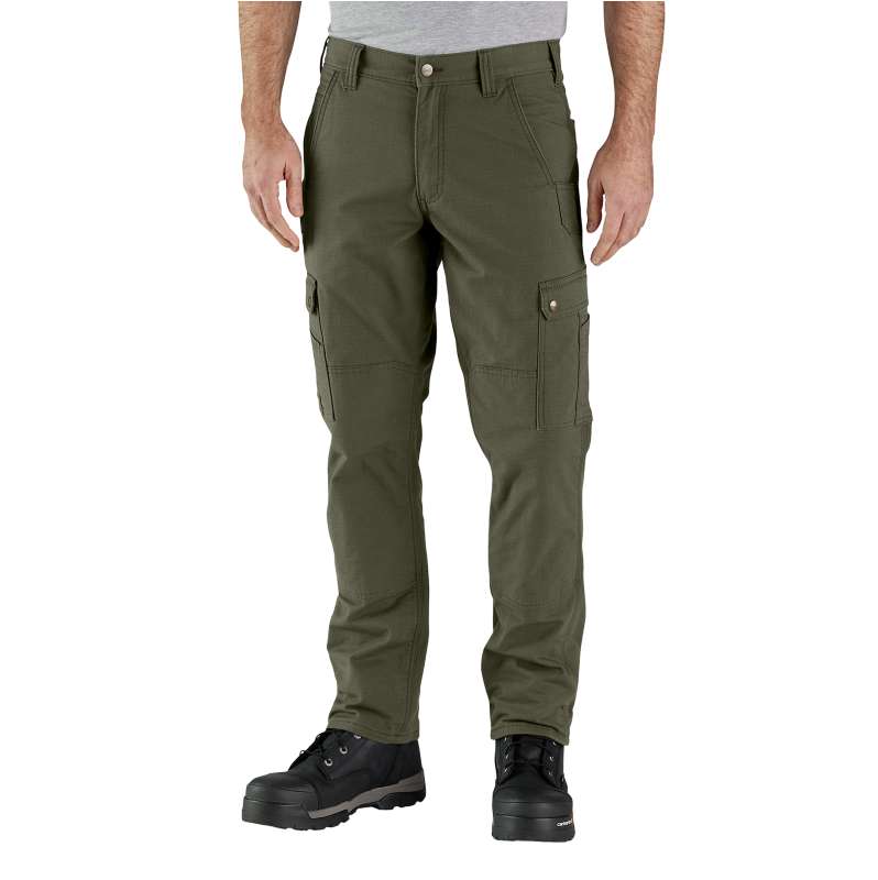 Carhartt  Basil Rugged Flex™ Relaxed Fit Ripstop Cargo Fleece-Lined Work Pant