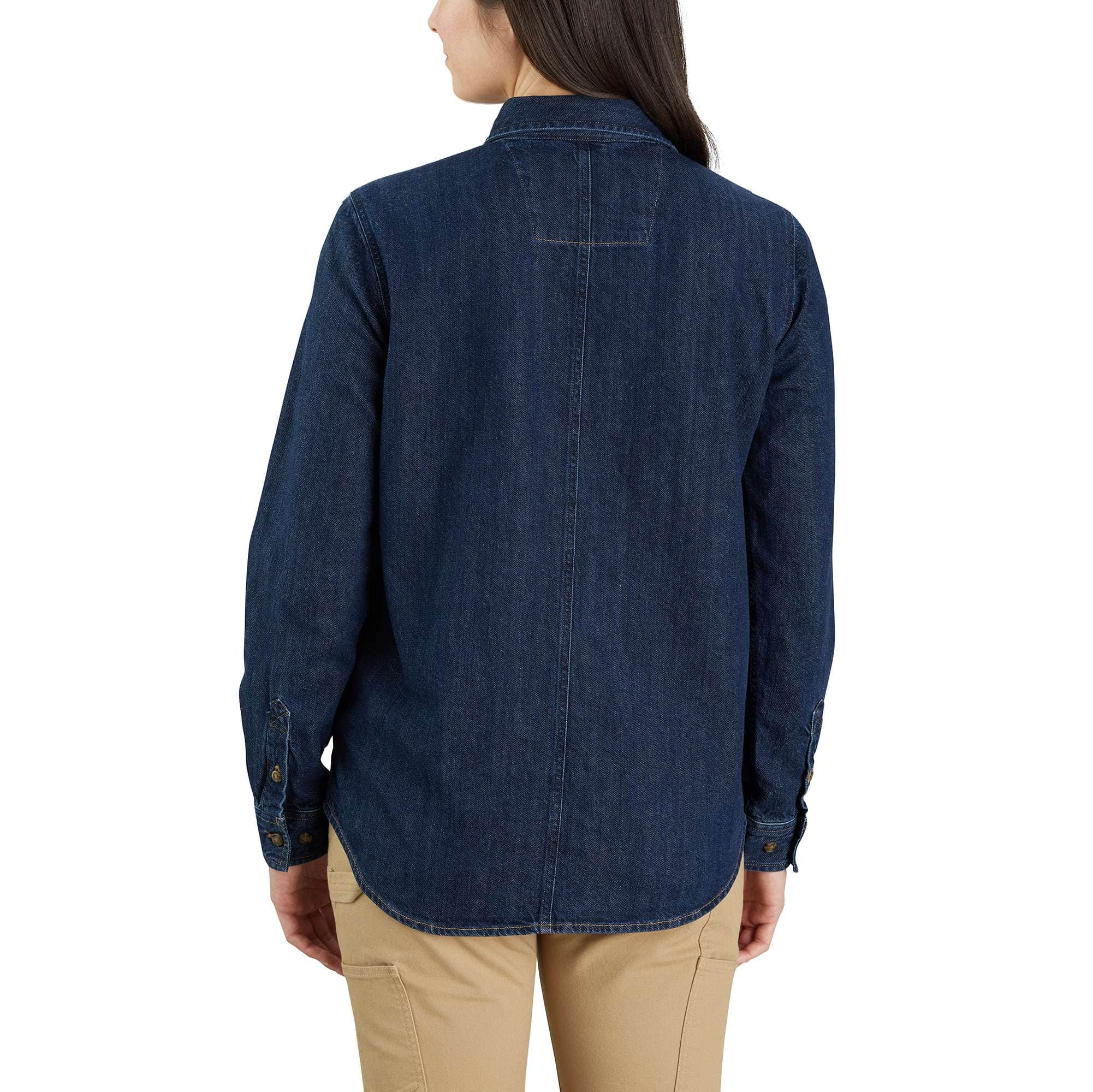 Additional thumbnail 2 of Relaxed Fit Midweight Denim Long-Sleeve Shirt