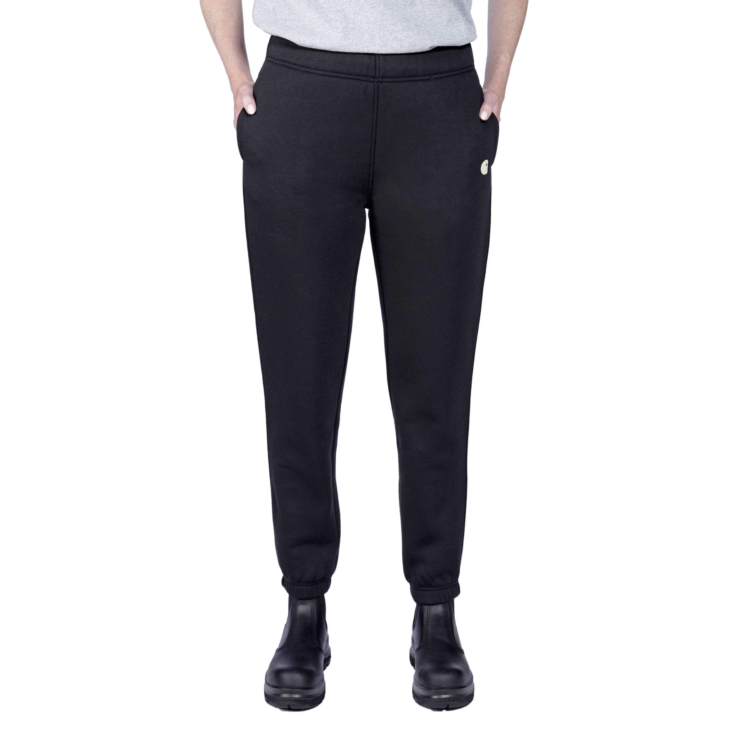 Carhartt Women's Original Fit Fleece Lined Crawford Pants Black 18 Regular  NEW