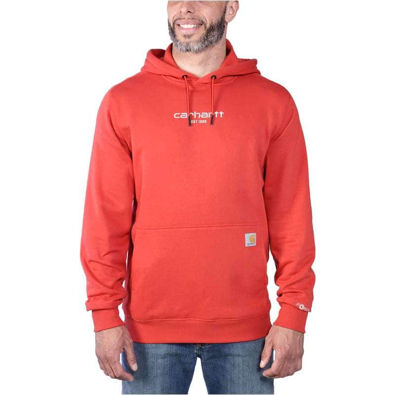 Carhartt  Red Barn Carhartt Force™ Relaxed Fit Lightweight Logo Graphic Sweatshirt