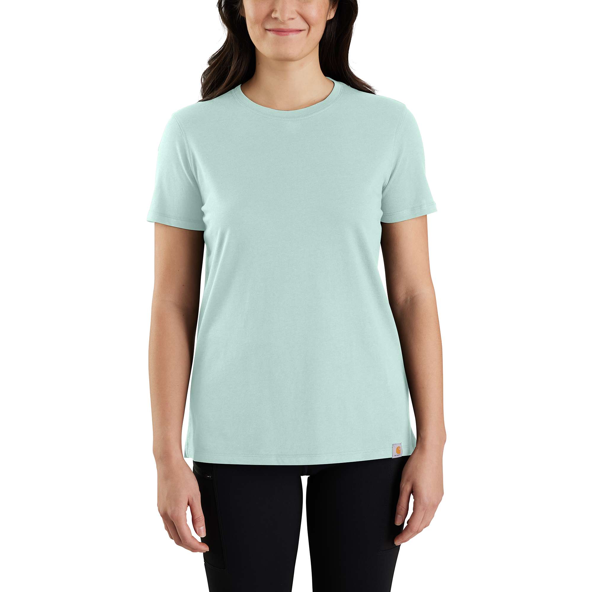 1019 - Women's Cotton U-Neck Tee - STARTEE APPAREL