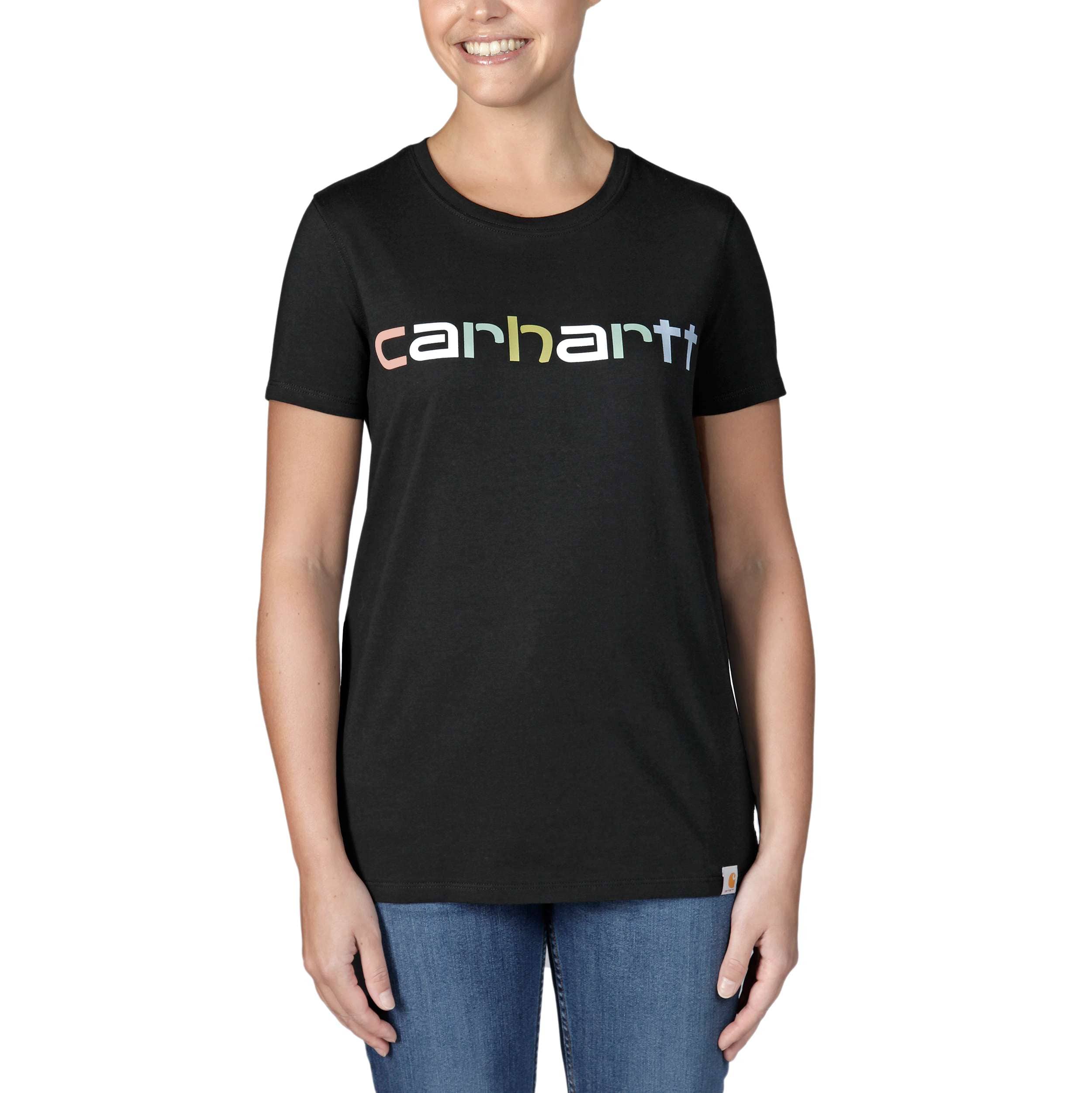 Carhartt Women's Relaxed Fit Lightweight Short-Sleeved Logo T