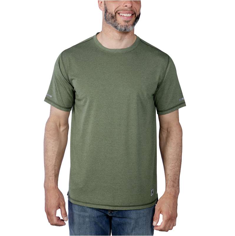 Carhartt  Chive Heather Carhartt Lwd Relaxed Fit Short-Sleeve T-Shirt