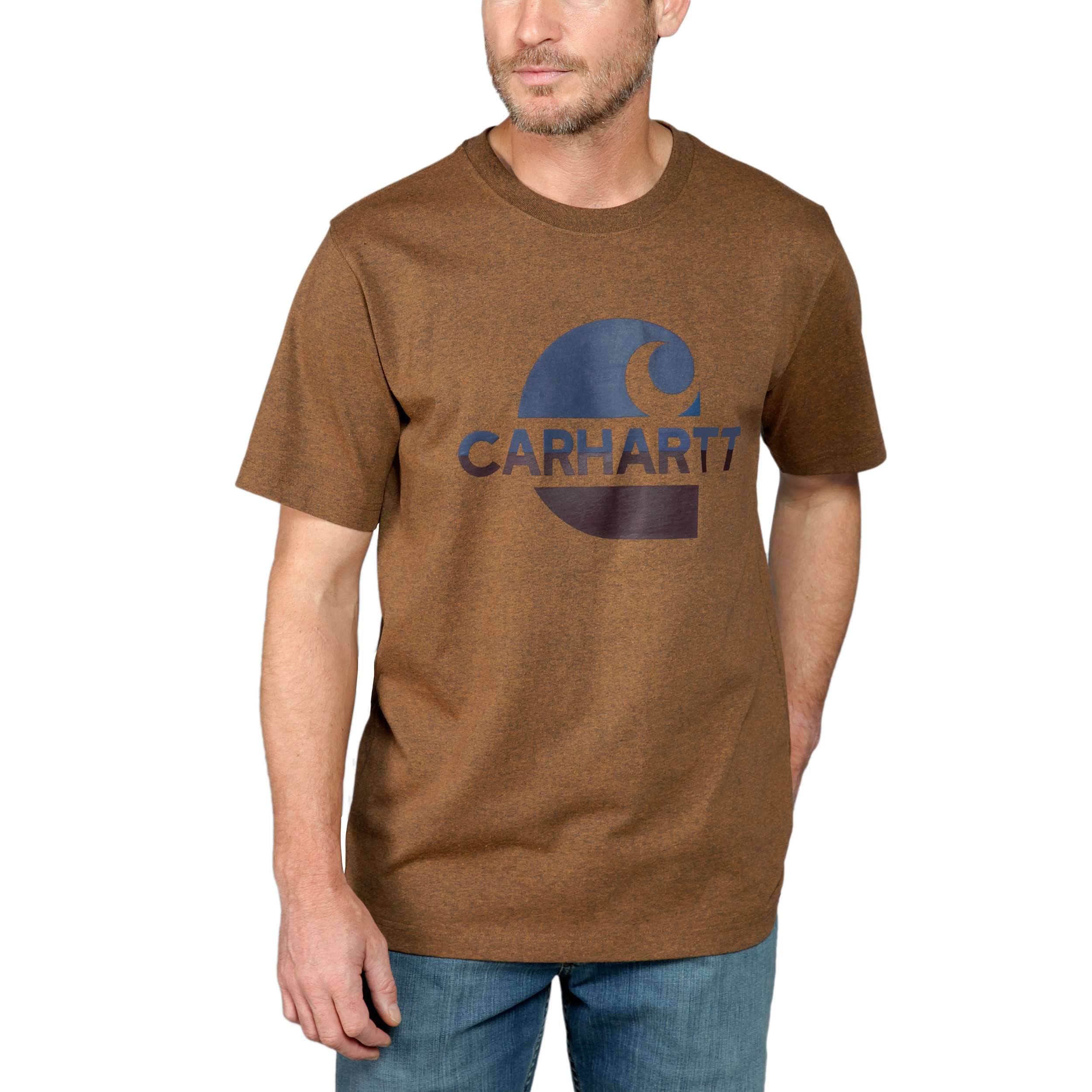 disk I fare Surrey RELAXED FIT HEAVYWEIGHT SHORT-SLEEVE 'C' GRAPHIC T-SHIRT | Carhartt®