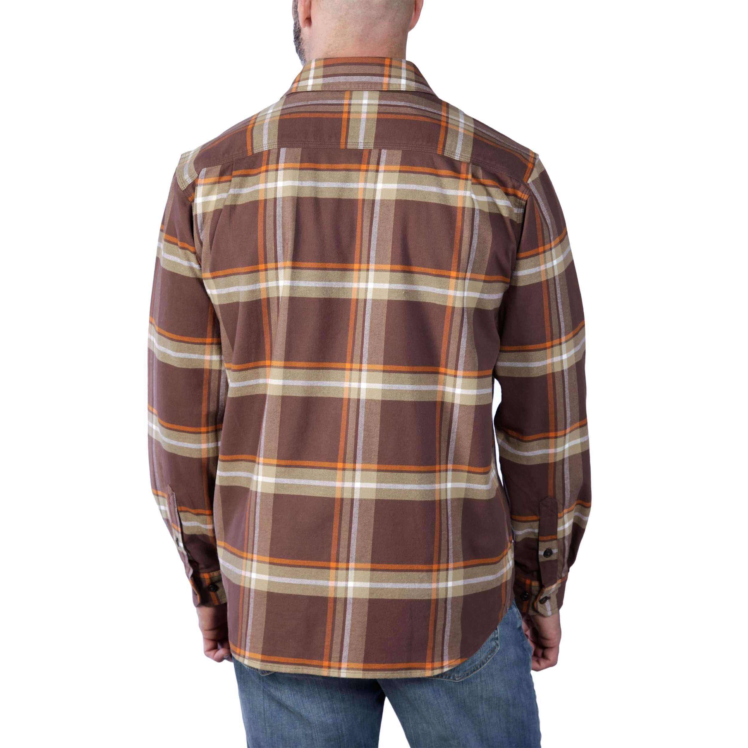 Additional thumbnail 5 of Rugged Flex™ Relaxed Fit Midweight Flannel Long-Sleeve Plaid Shirt