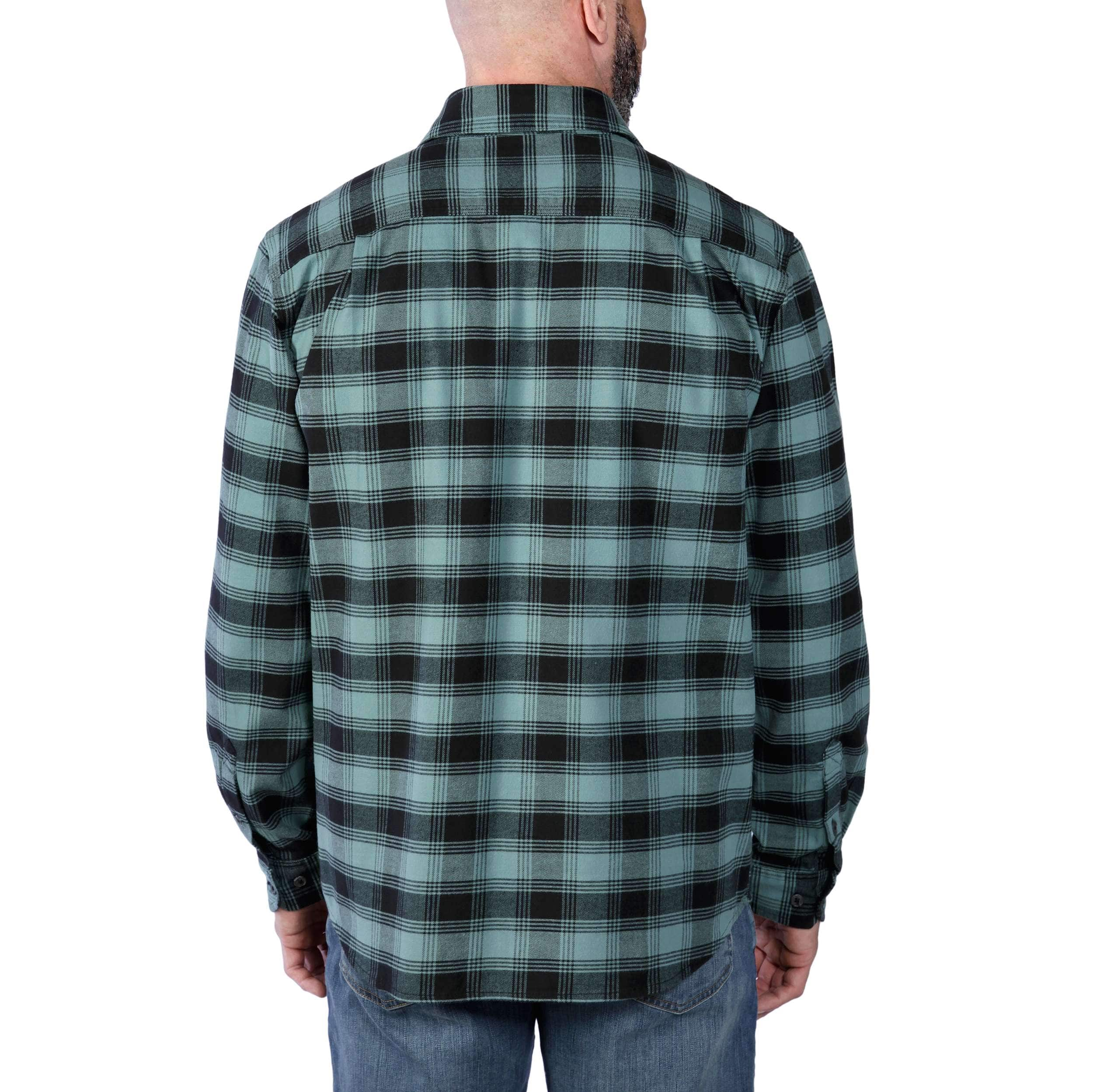 Additional thumbnail 4 of Rugged Flex™ Relaxed Fit Midweight Flannel Long-Sleeve Plaid Shirt