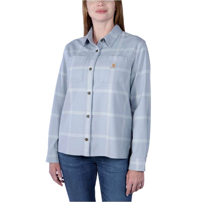 Carhartt  Neptune Rugged Flex™ Loose Fit Midweight Flannel Long-Sleeve Plaid Shirt