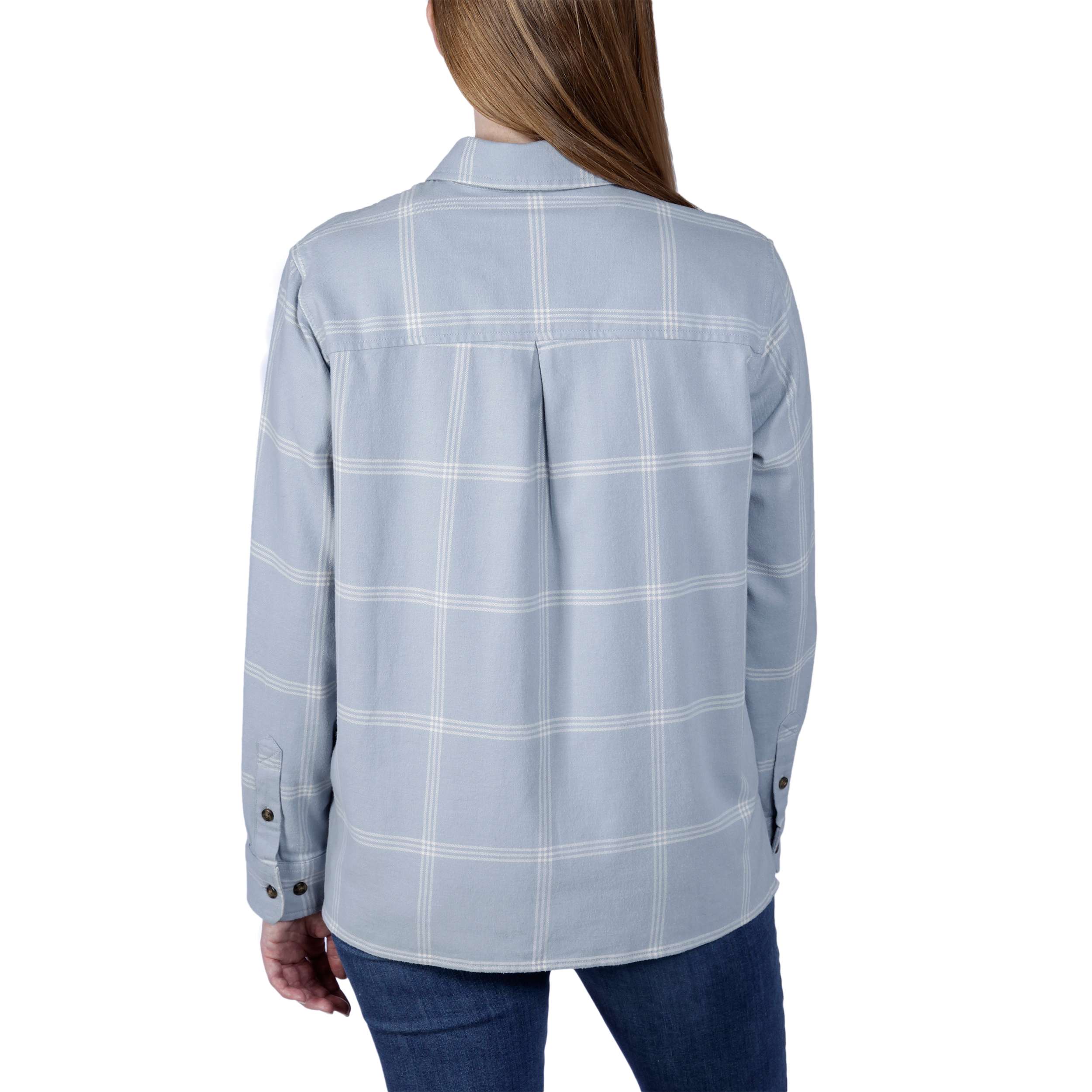 Additional thumbnail 2 of Rugged Flex™ Loose Fit Midweight Flannel Long-Sleeve Plaid Shirt