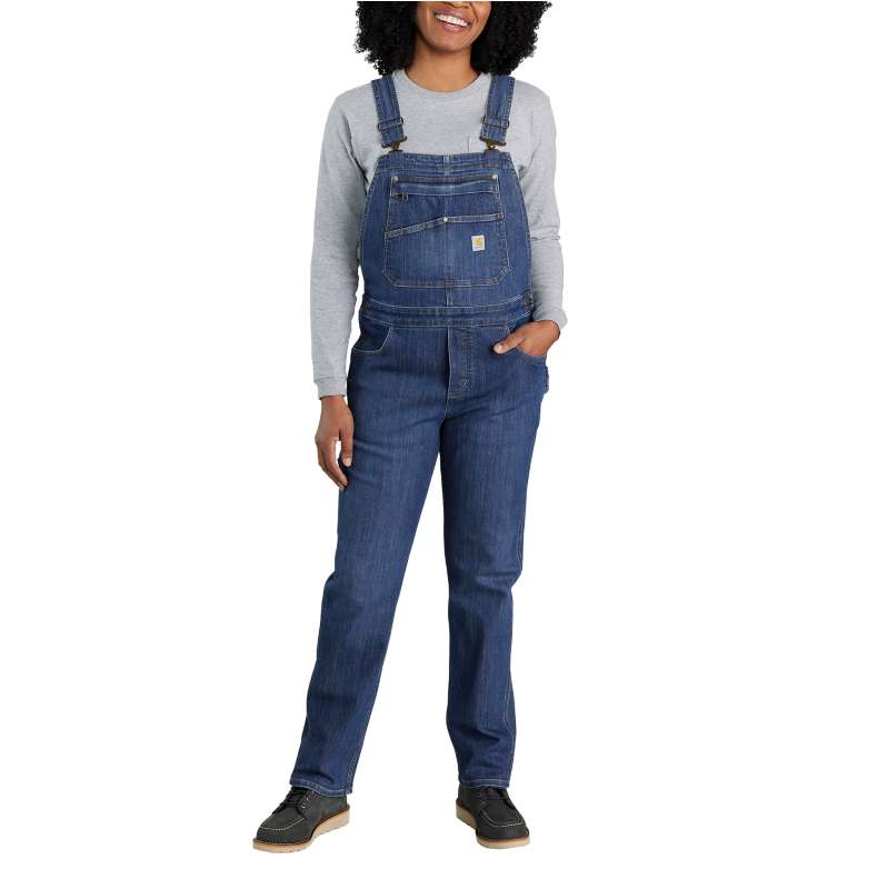 Carhartt  Arches Rugged Flex™ Relaxed Fit Denim Bib Overall