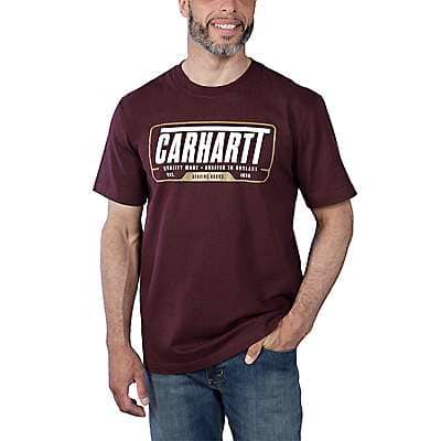Carhartt RELAXED FIT HEAVYWEIGHT SHORT-SLEEVE GRAPHIC T-SHIRT - front