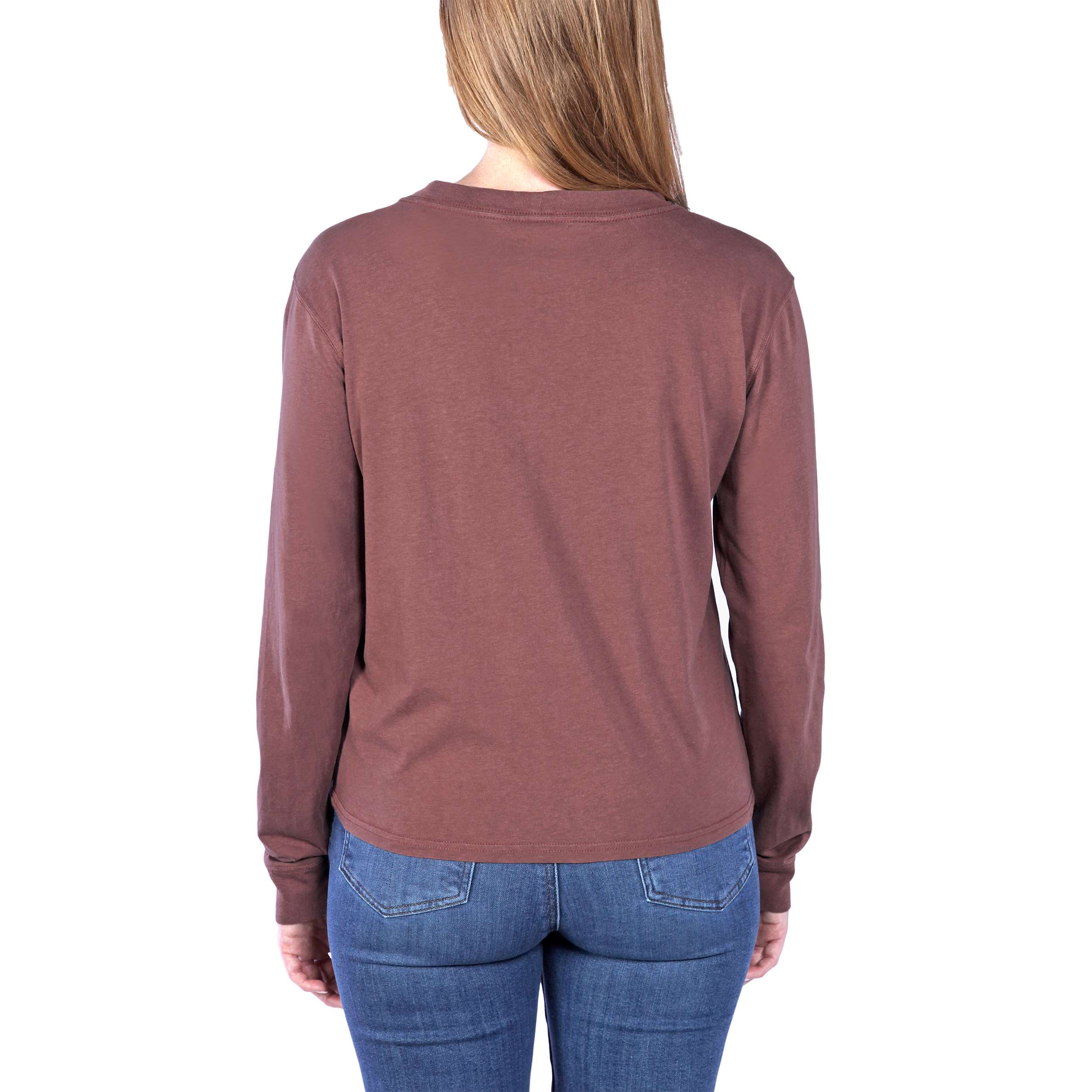 Additional thumbnail 5 of Relaxed Fit Lightweight Long-Sleeve Pocket T-Shirt