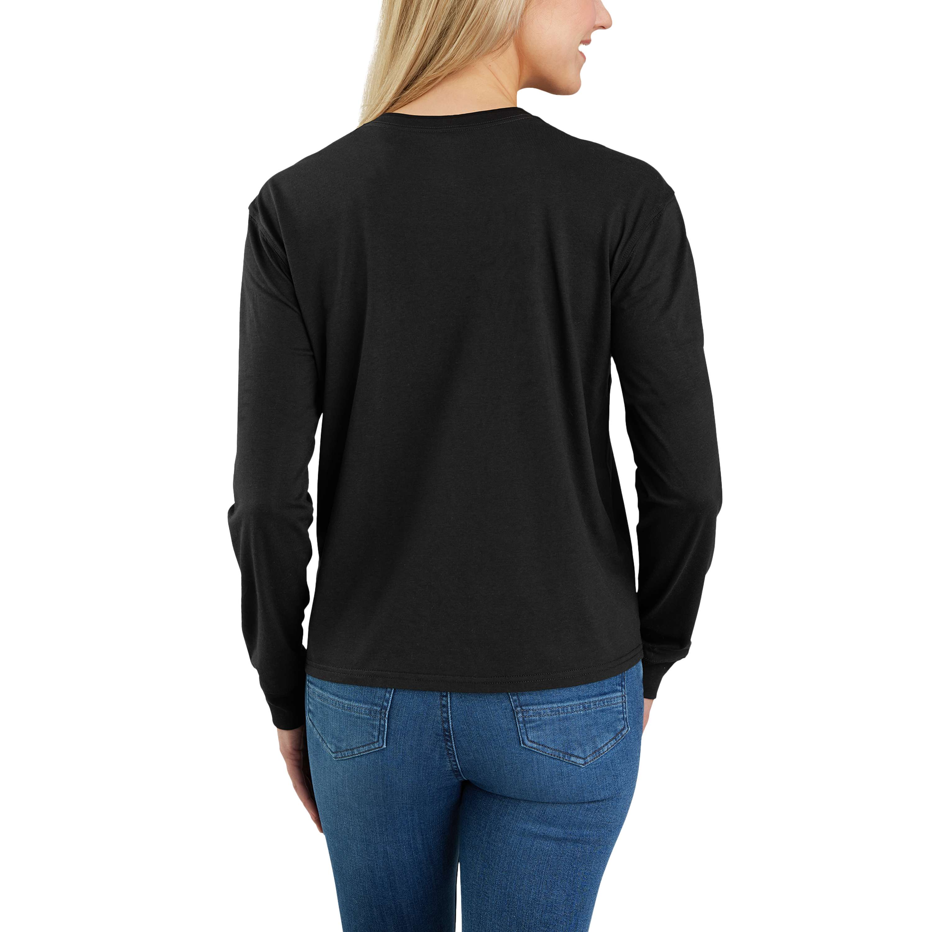 Additional thumbnail 3 of Relaxed Fit Lightweight Long-Sleeve Pocket T-Shirt