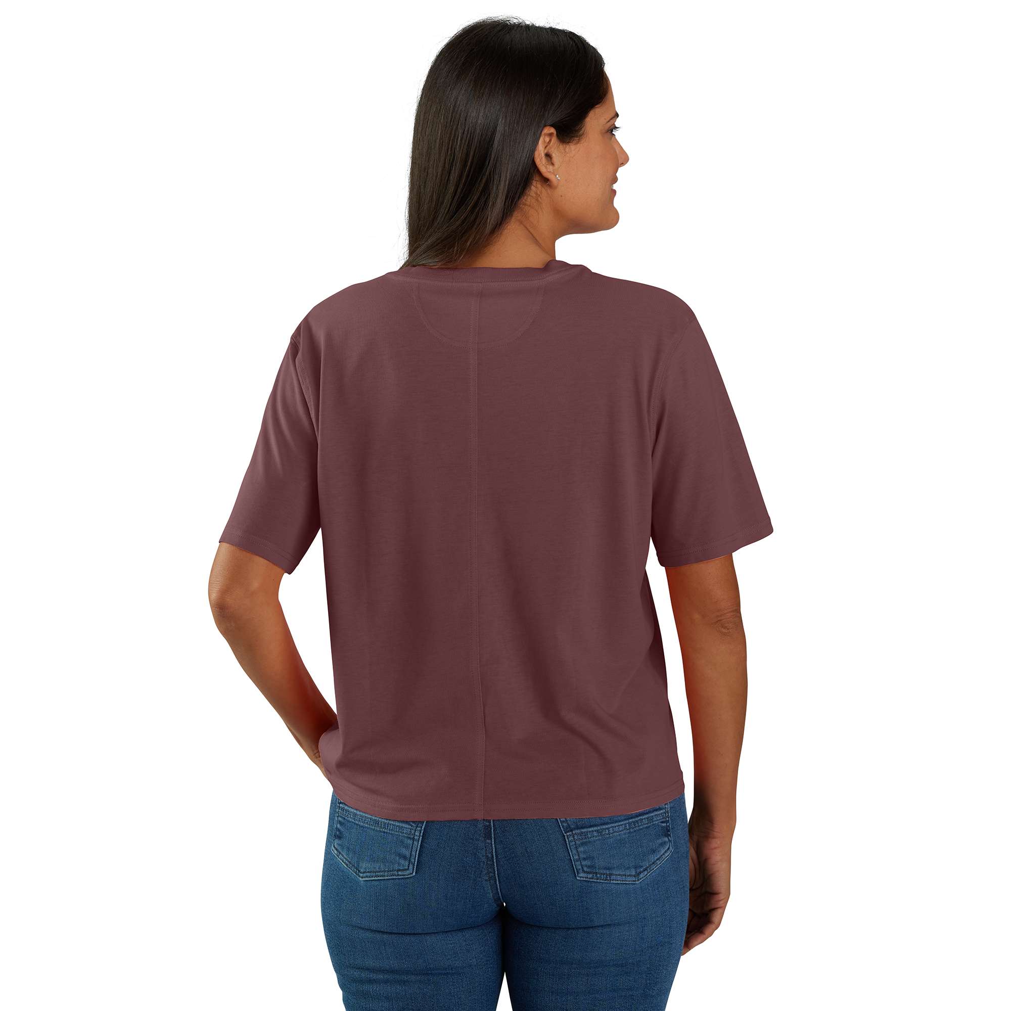 Additional thumbnail 3 of Loose Fit Lightweight Short-Sleeve Crewneck T-Shirt