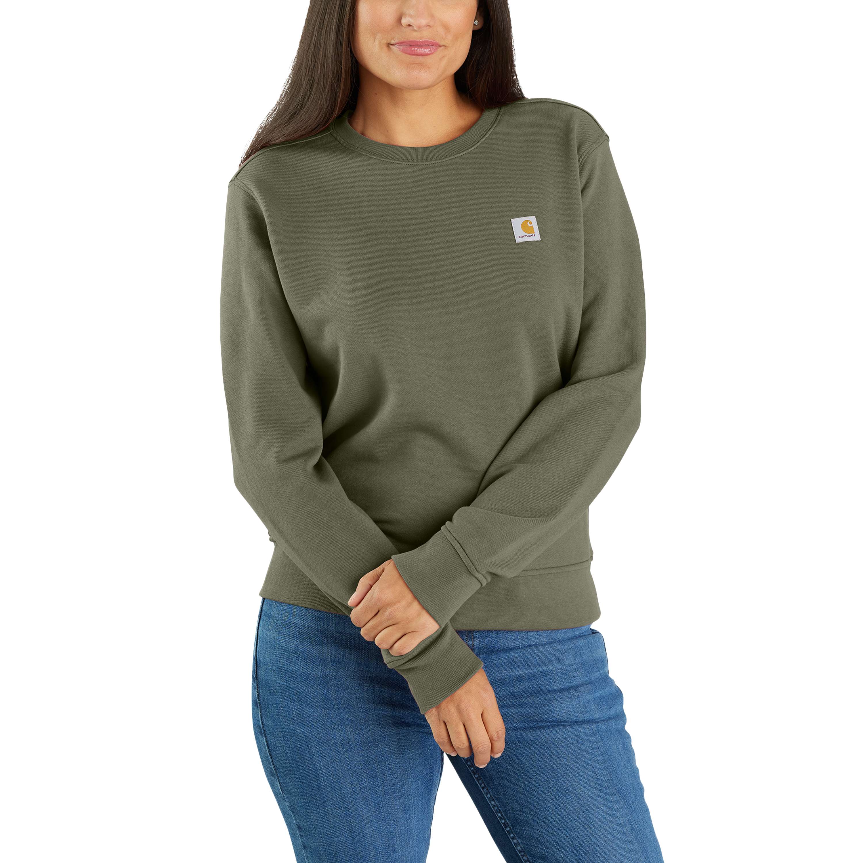 Additional thumbnail 1 of Relaxed Fit Midweight French Terry Crewneck Sweatshirt