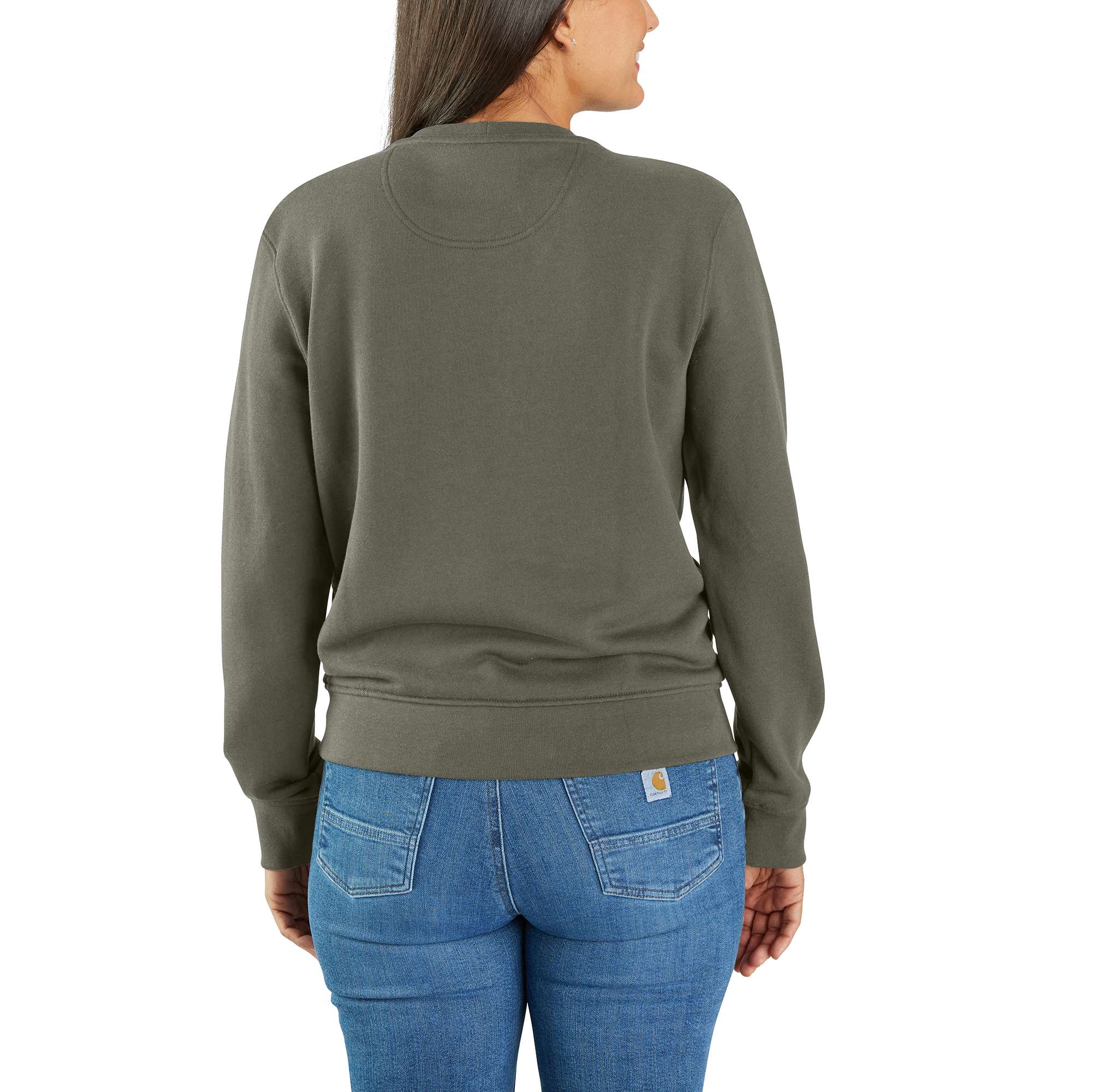 Additional thumbnail 5 of Relaxed Fit Midweight French Terry Crewneck Sweatshirt