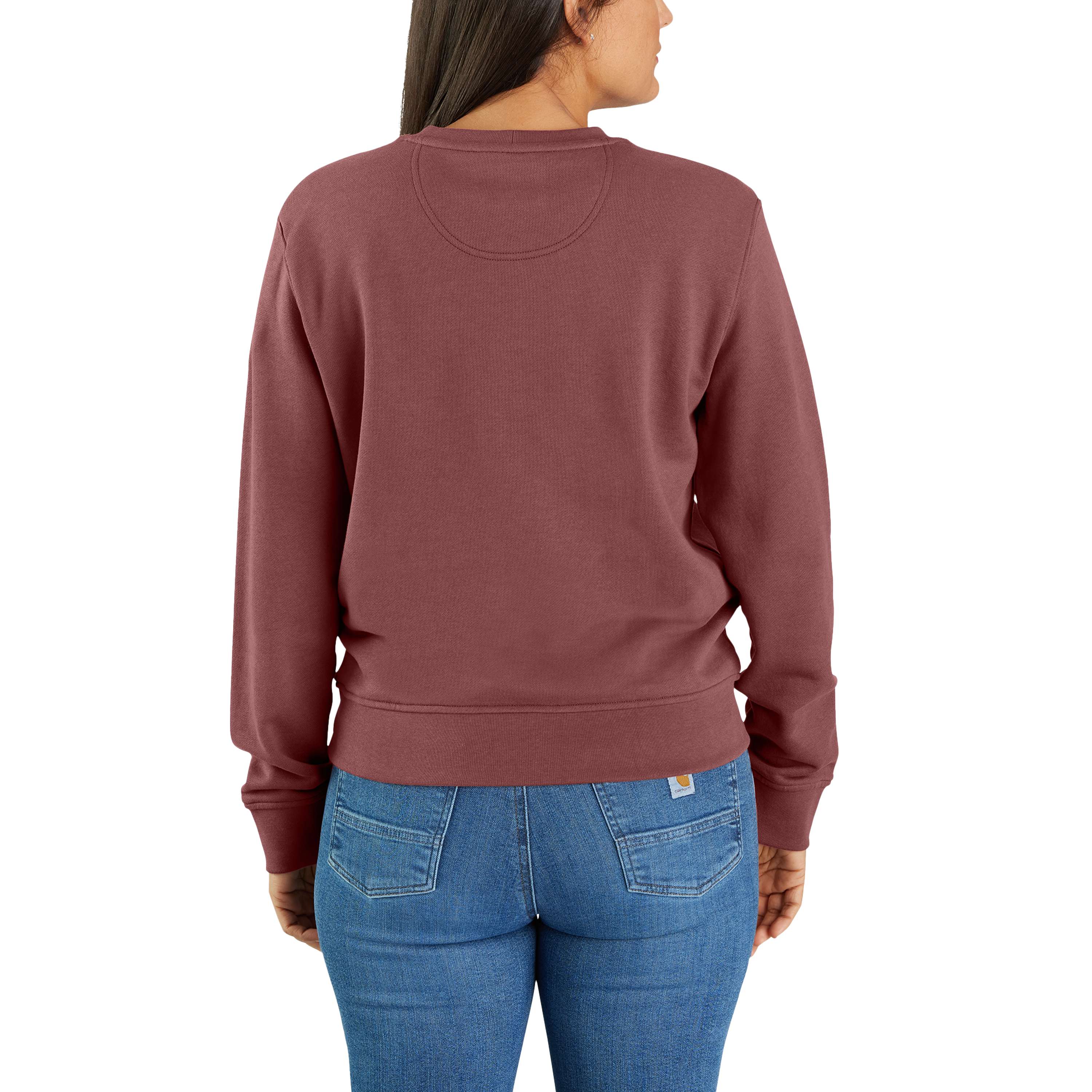 Additional thumbnail 2 of Relaxed Fit Midweight French Terry Crewneck Sweatshirt