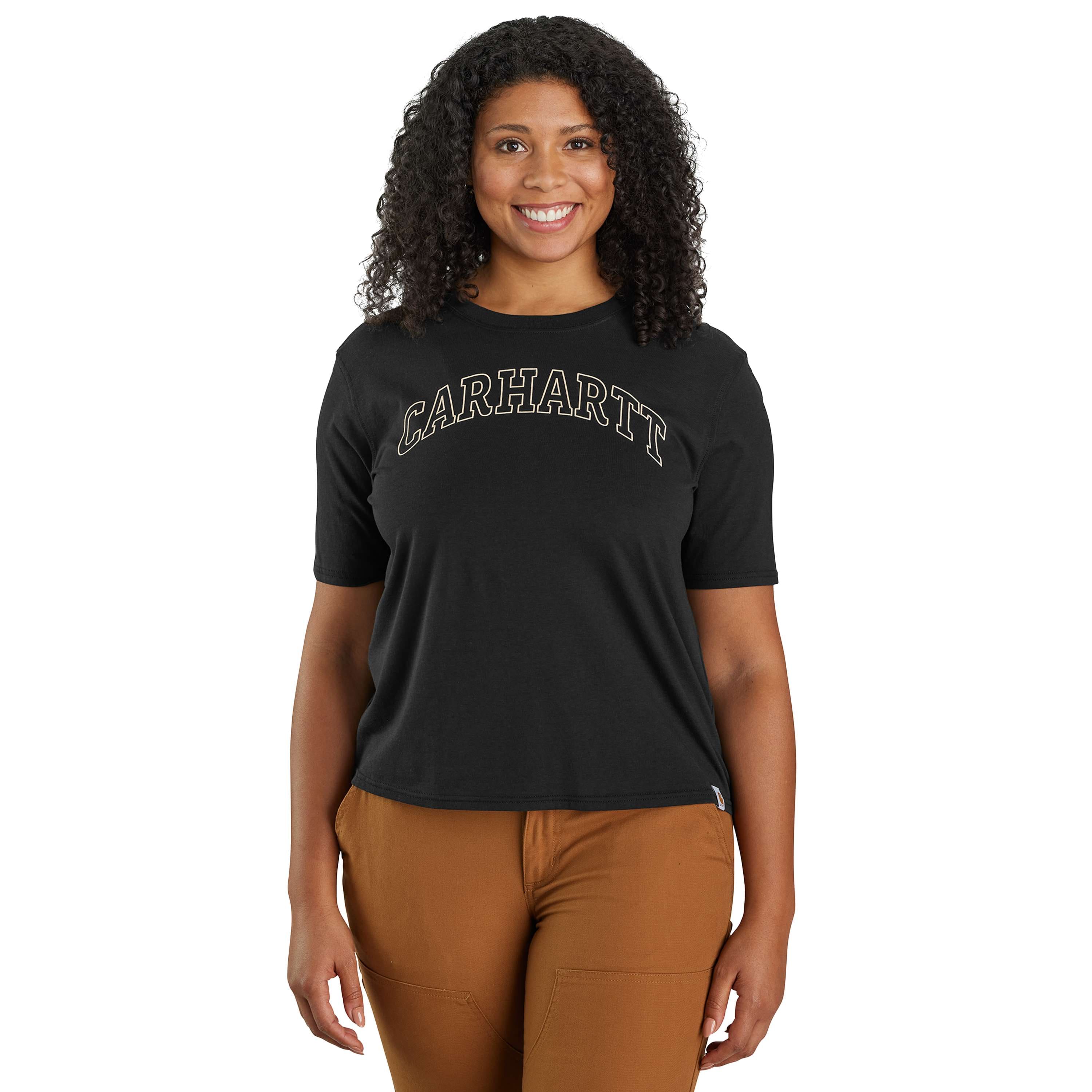 Camiseta Carhartt Nelson Rosa - Camisetas Mujer