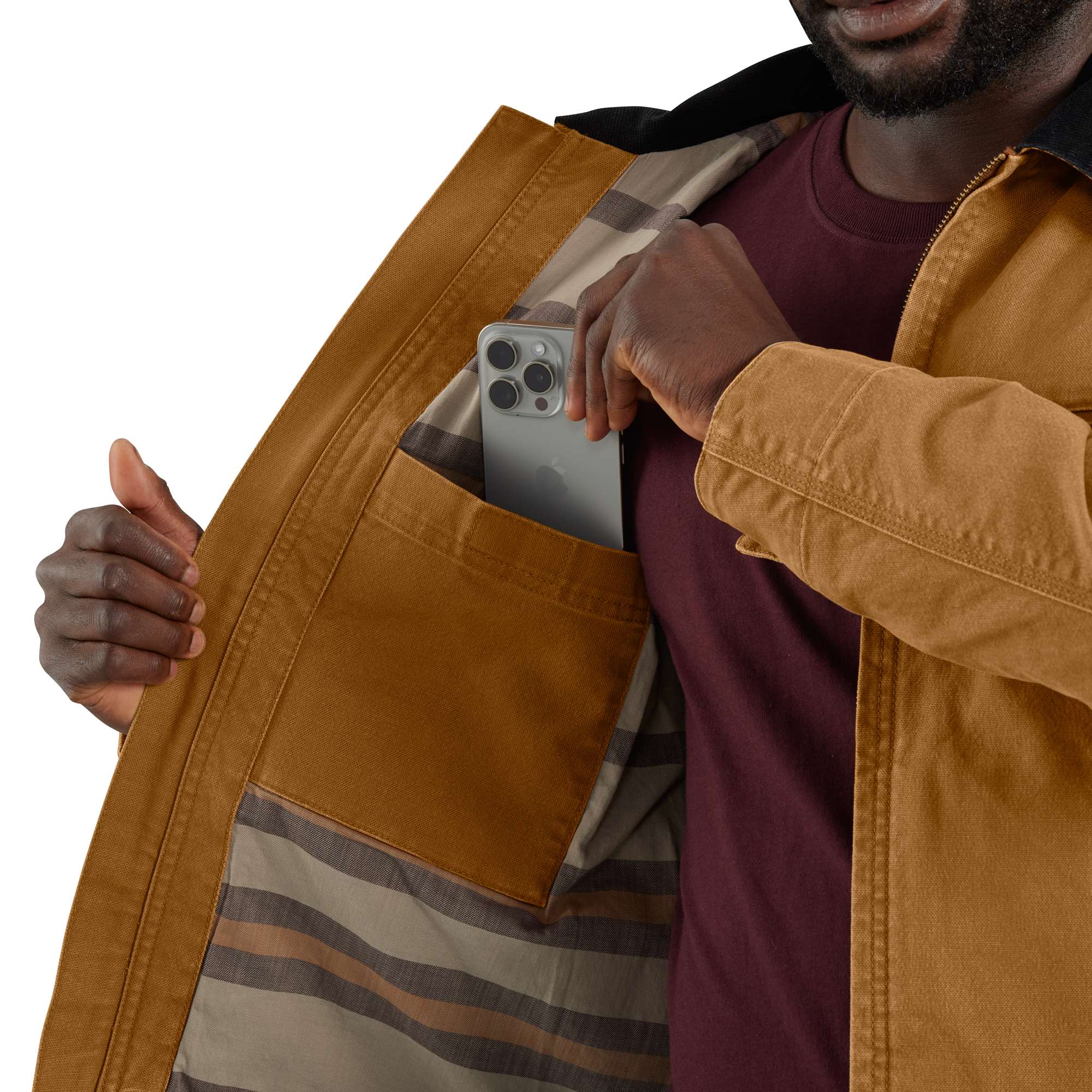 Additional thumbnail 3 of Rugged Flex™ Relaxed Fit Duck Detroit Jacket