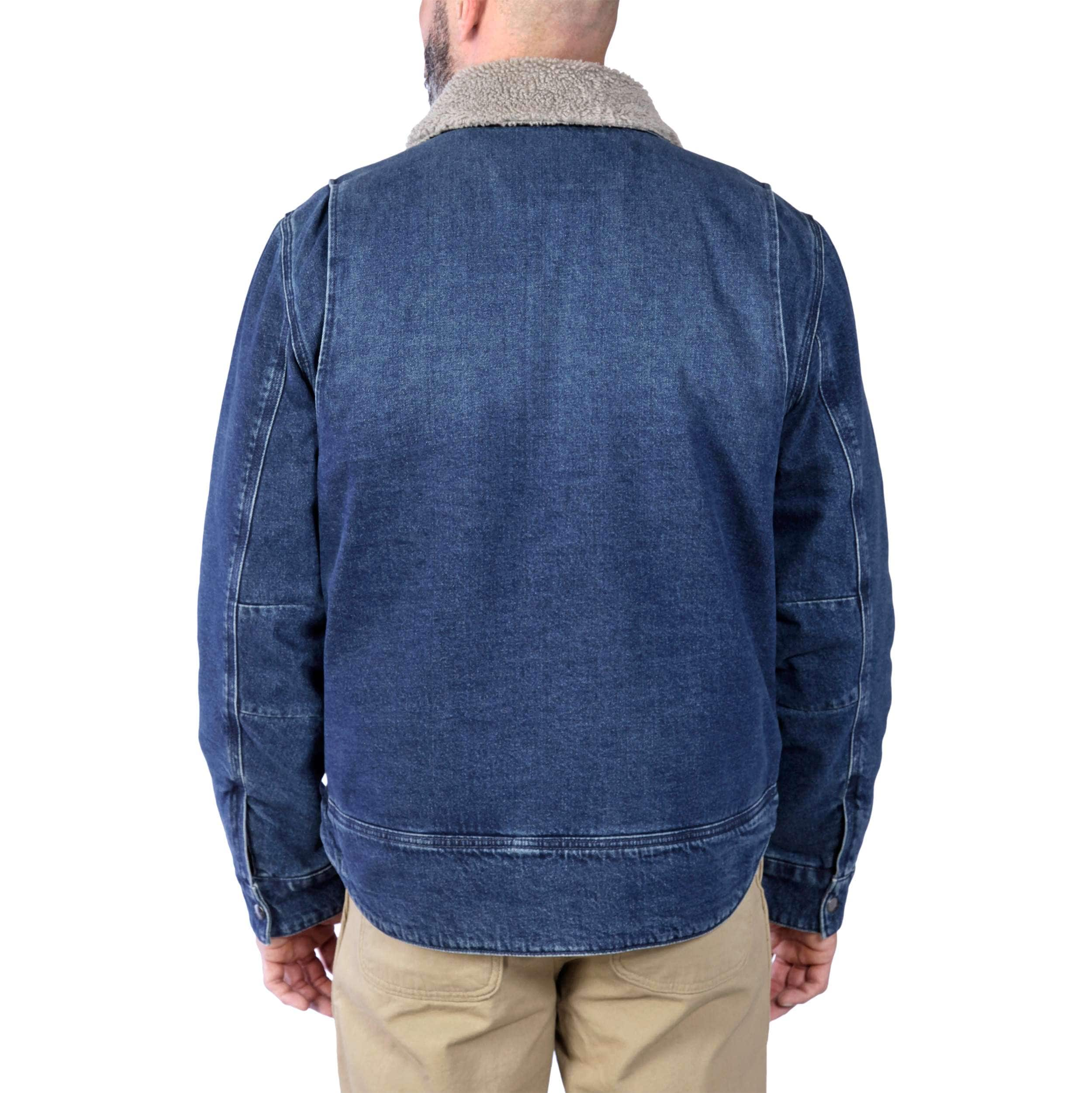 Additional thumbnail 2 of Relaxed Fit Denim Sherpa-Lined Jacket