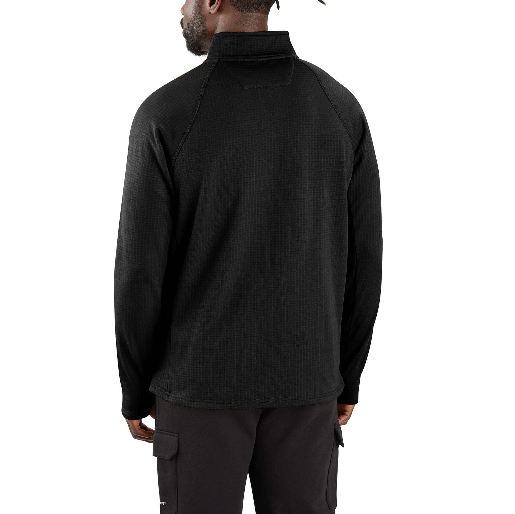 Additional thumbnail 2 of Carhartt Force Relaxed Fit Mock Neck Half-Zip T-Shirt
