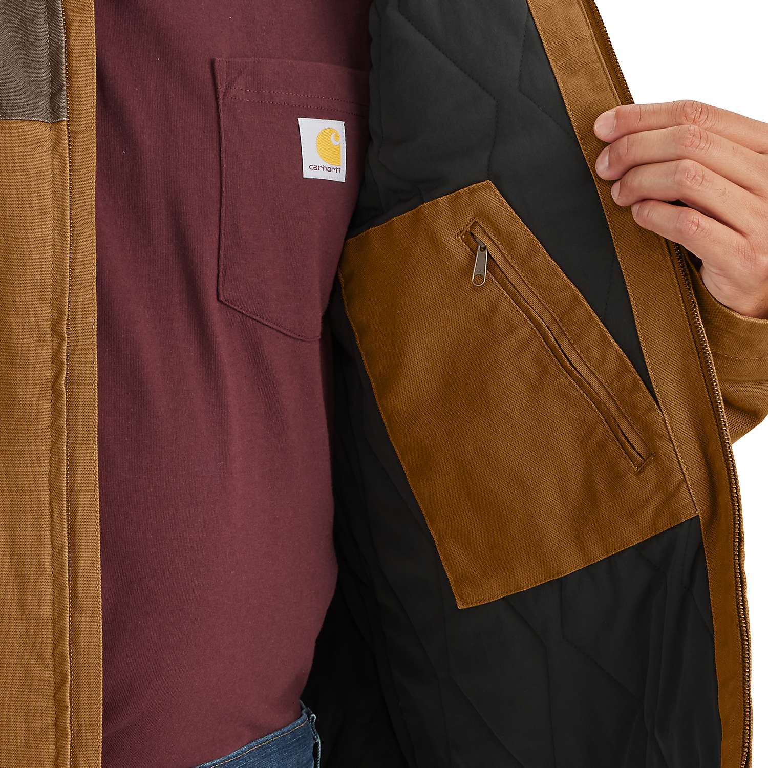 Additional thumbnail 2 of Montana Rugged Flex™ Relaxed Fit Duck Insulated Jacket