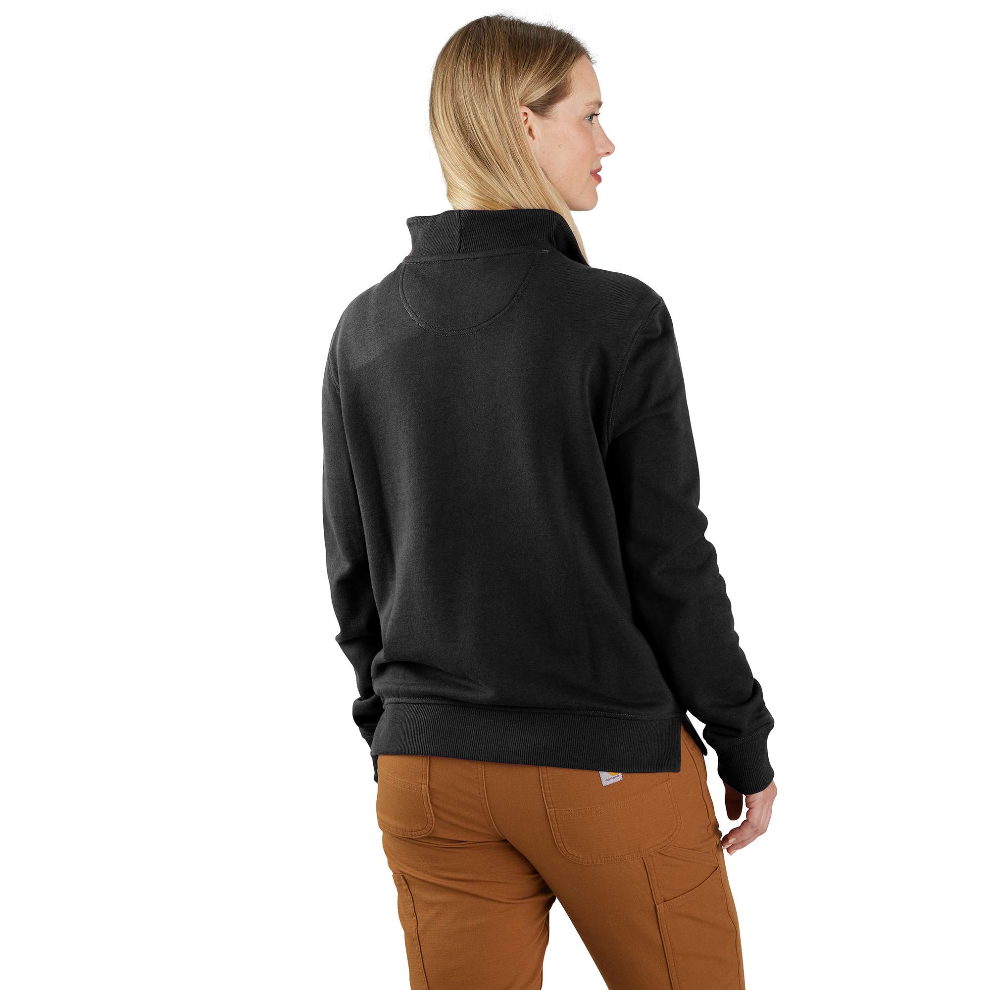 Additional thumbnail 2 of Relaxed Fit Midweight Half-Zip Sweatshirt