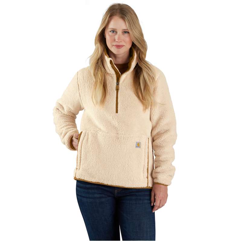 Carhartt  Oat Milk Loose Fit Fleece Pullover