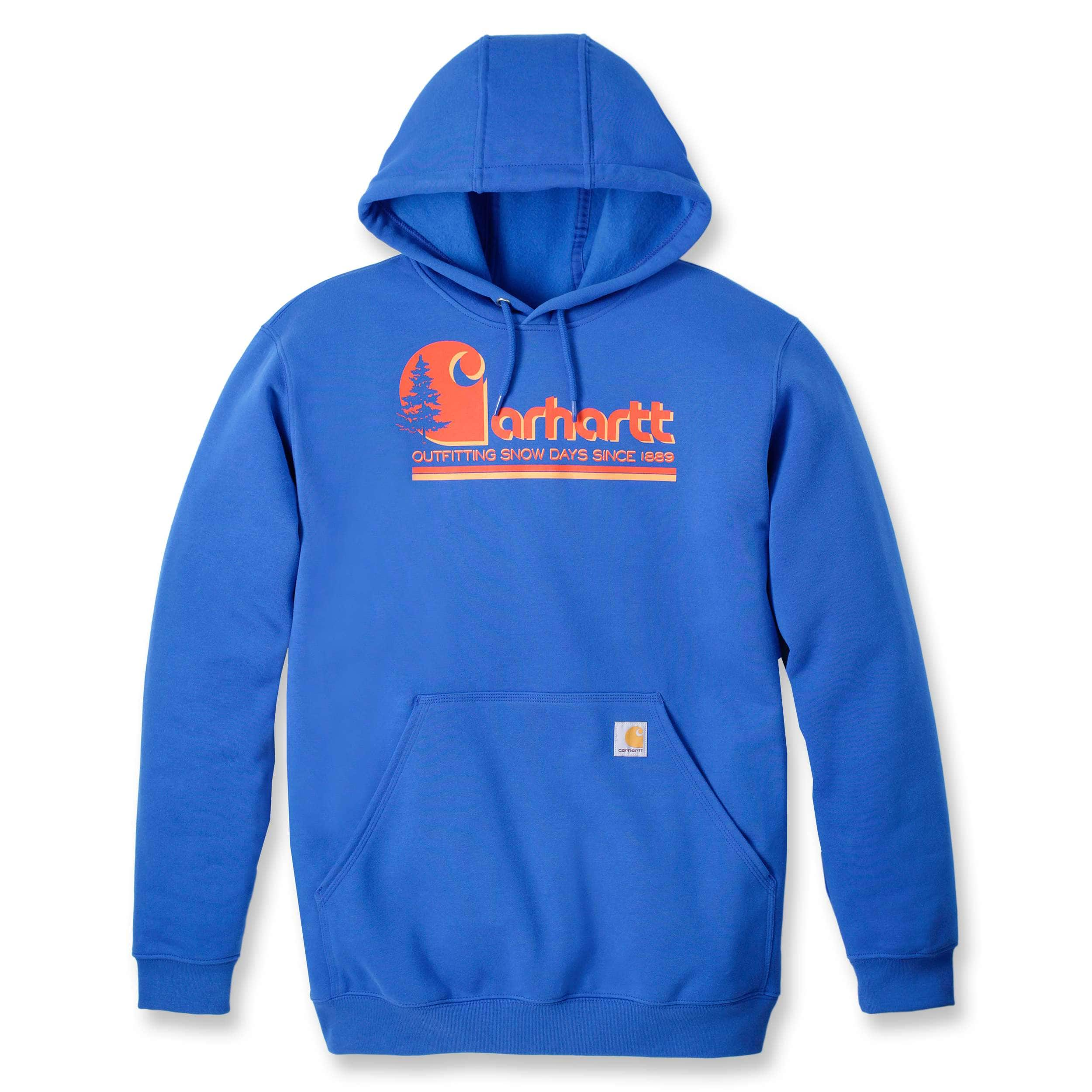 Additional thumbnail 1 of Loose Fit Midweight Graphic Hooded Sweatshirt