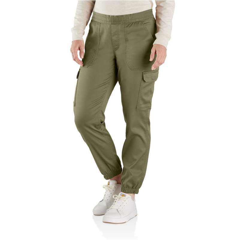 Carhartt  Dusty Olive TENCEL™ Fiber Series Relaxed Fit Twill Jogger