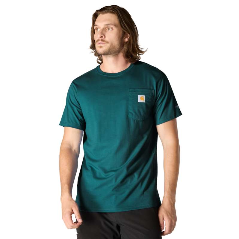 Carhartt  Transformative Teal Lockeres Carhartt Force™-T-Shirt